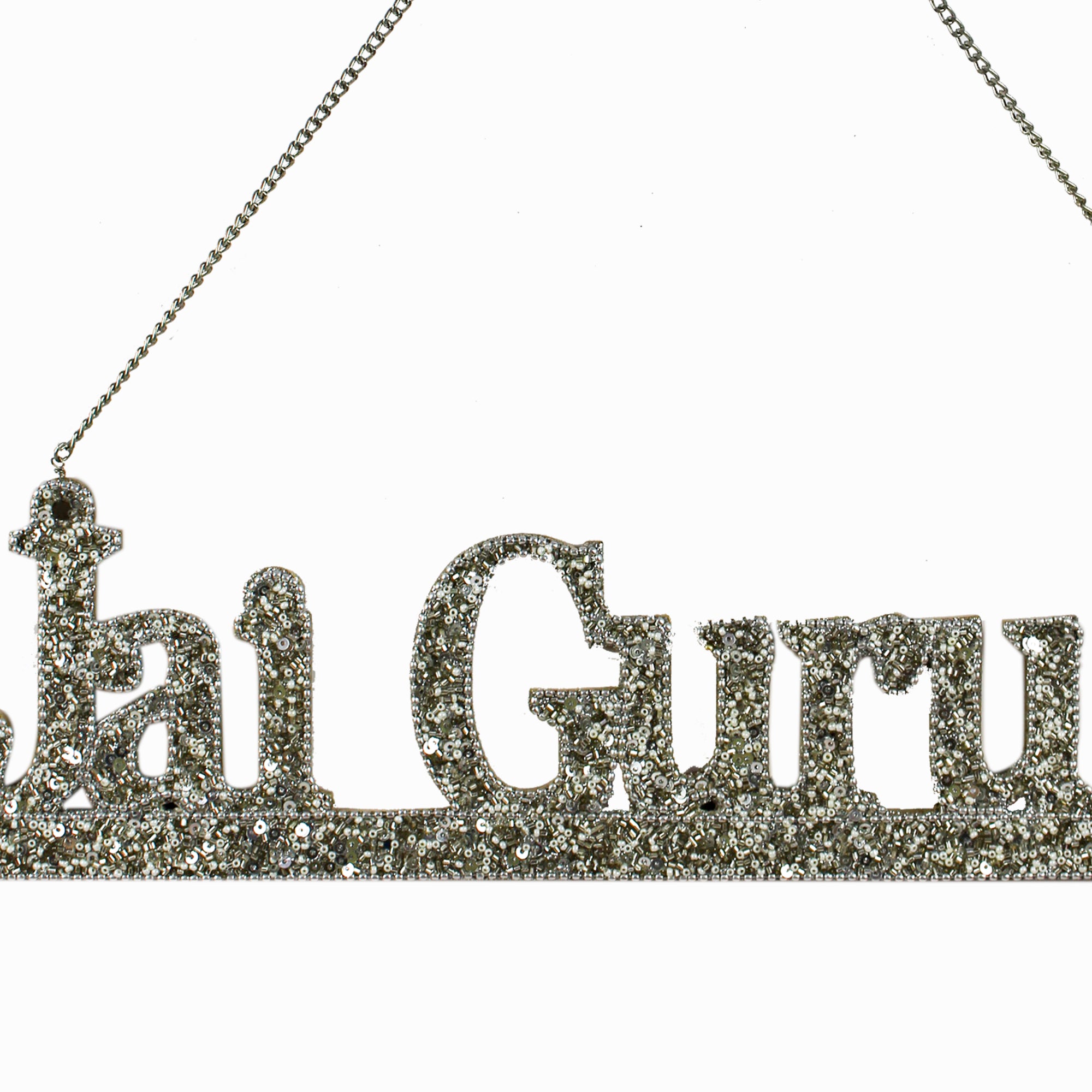 Handcrafted Jai Guru Ji Wall Hanging-TH-3414