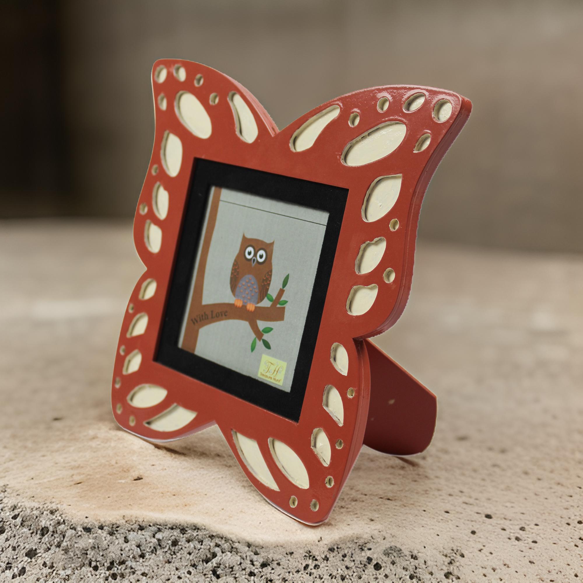 Butterfly Shaped Photo-Frame for Kids