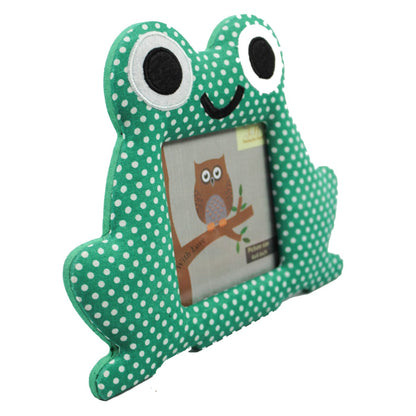 Polka Dots Frog Picture Frame