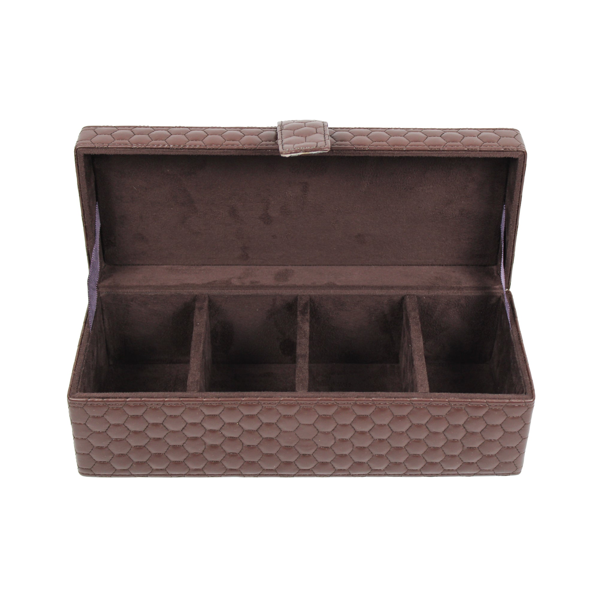 Premium Brown Leatherite Watch Box