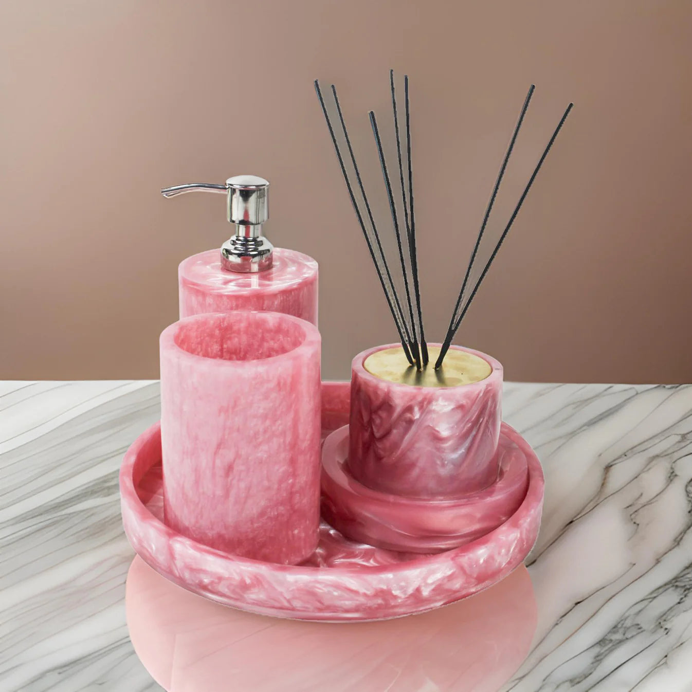 Premium Complete Bathroom Set of 5 Pieces