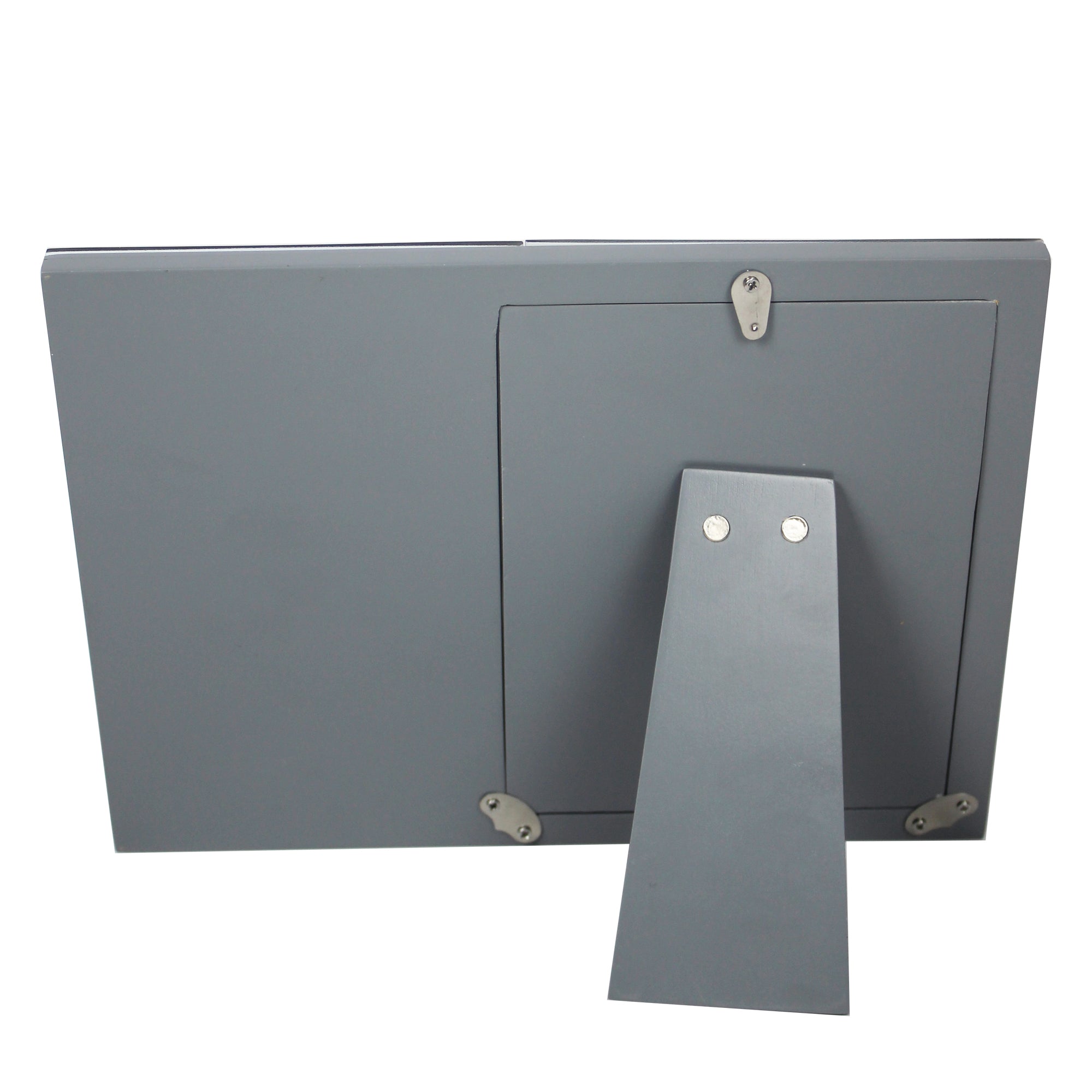 Premium Glass Photo Frame with Cricket Bat Design