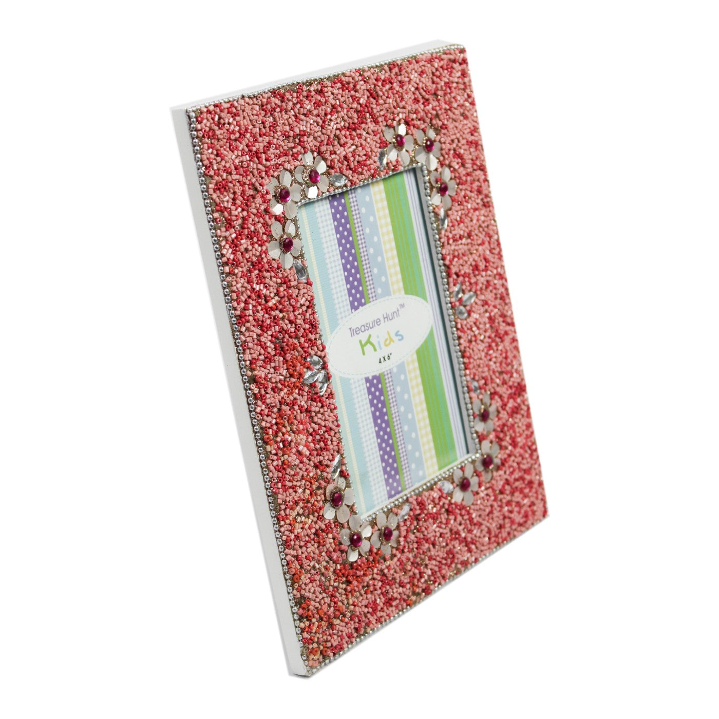 Multicolor Beaded Photo Frame for Kids