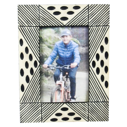 Elegant Handcrafted Resin Photo Frame