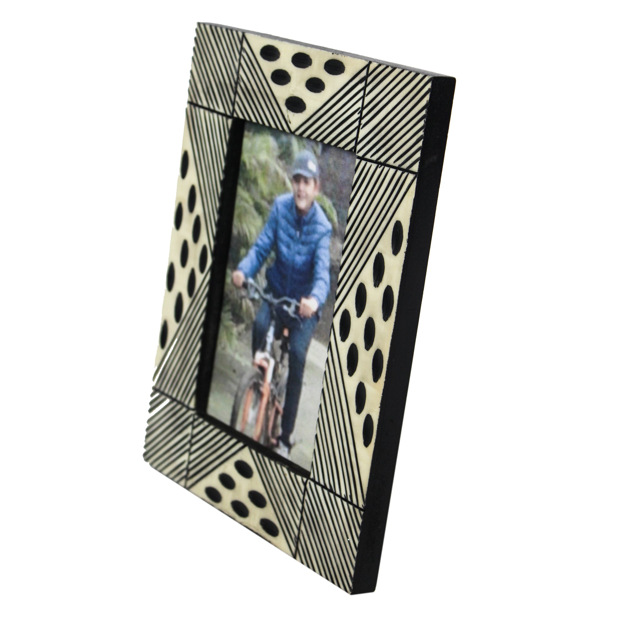 Elegant Handcrafted Resin Photo Frame