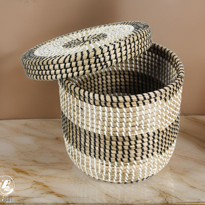 Sea Grass Round Shaped Basket