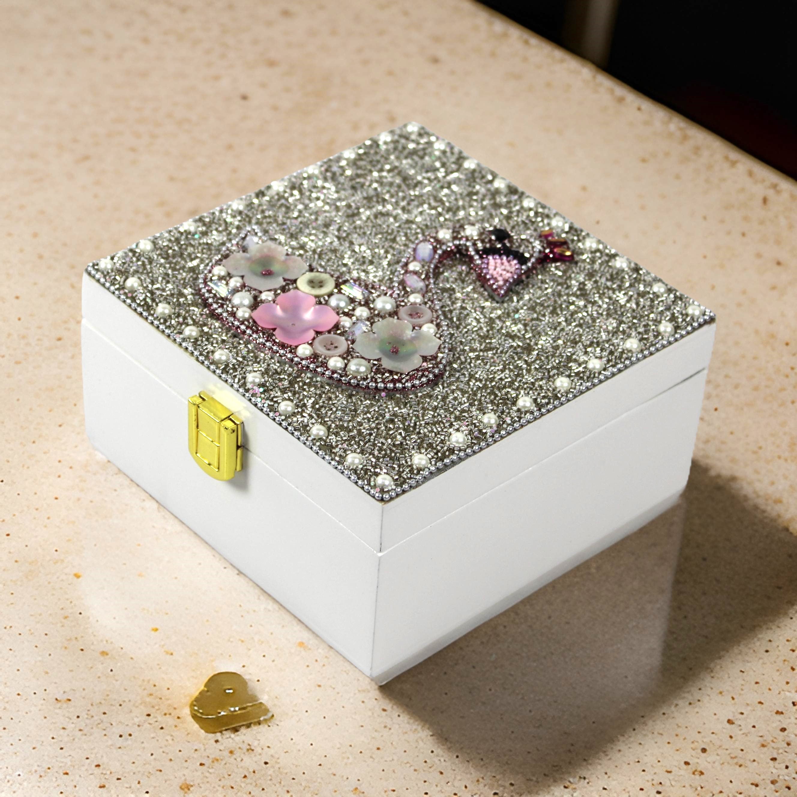 Swan Design Multipurpose Storage Box for Kids