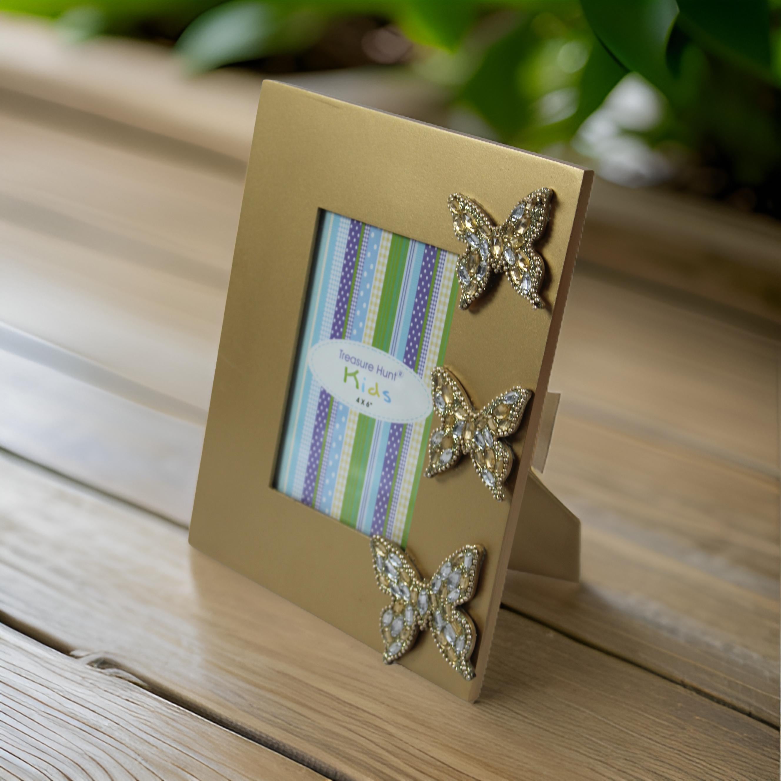 Jeweled Butterfly Picture Frame for Kids