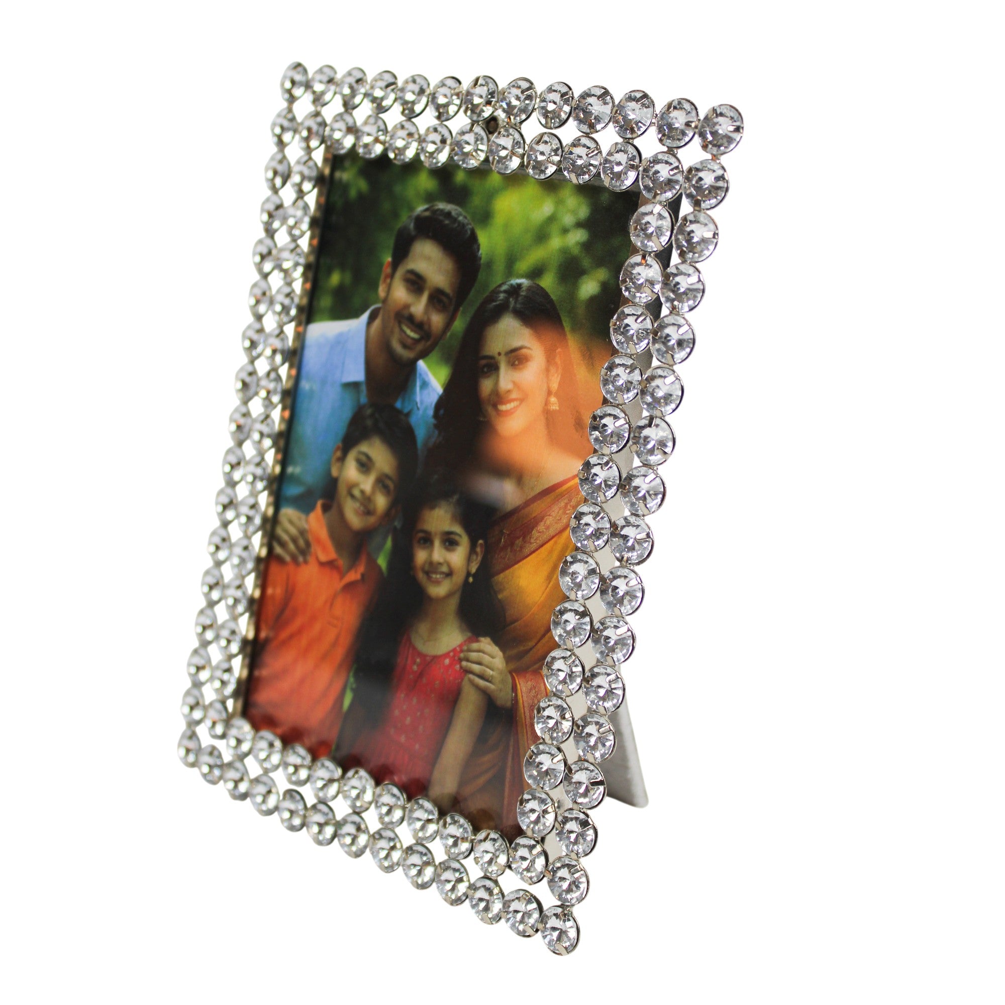 Beautiful Handmade Glass Photo Frame for Wall Decor