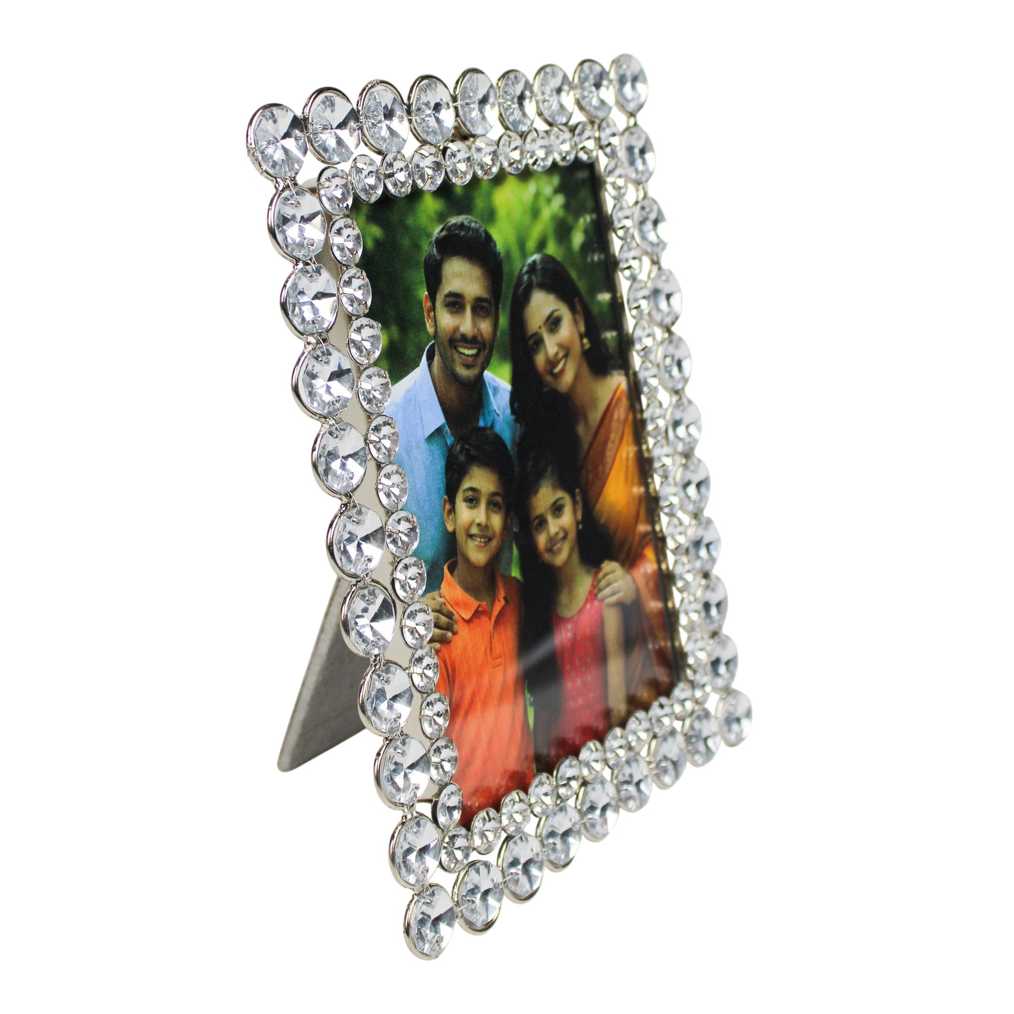 Diamond Beaded Handcrafted Photo Frame for Wall Decor