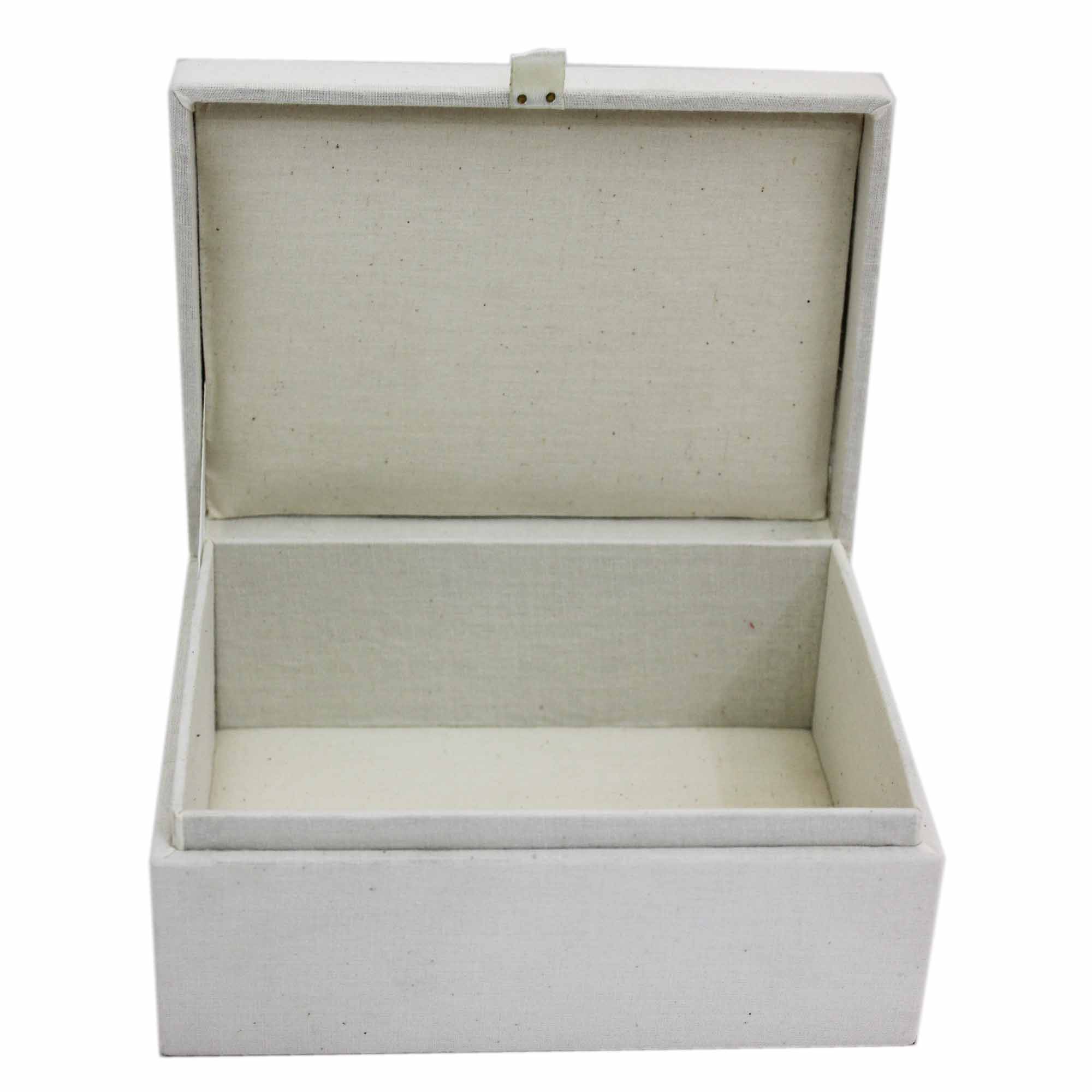 Beautiful Heart Sequin Beaded Stationary Box for Kids