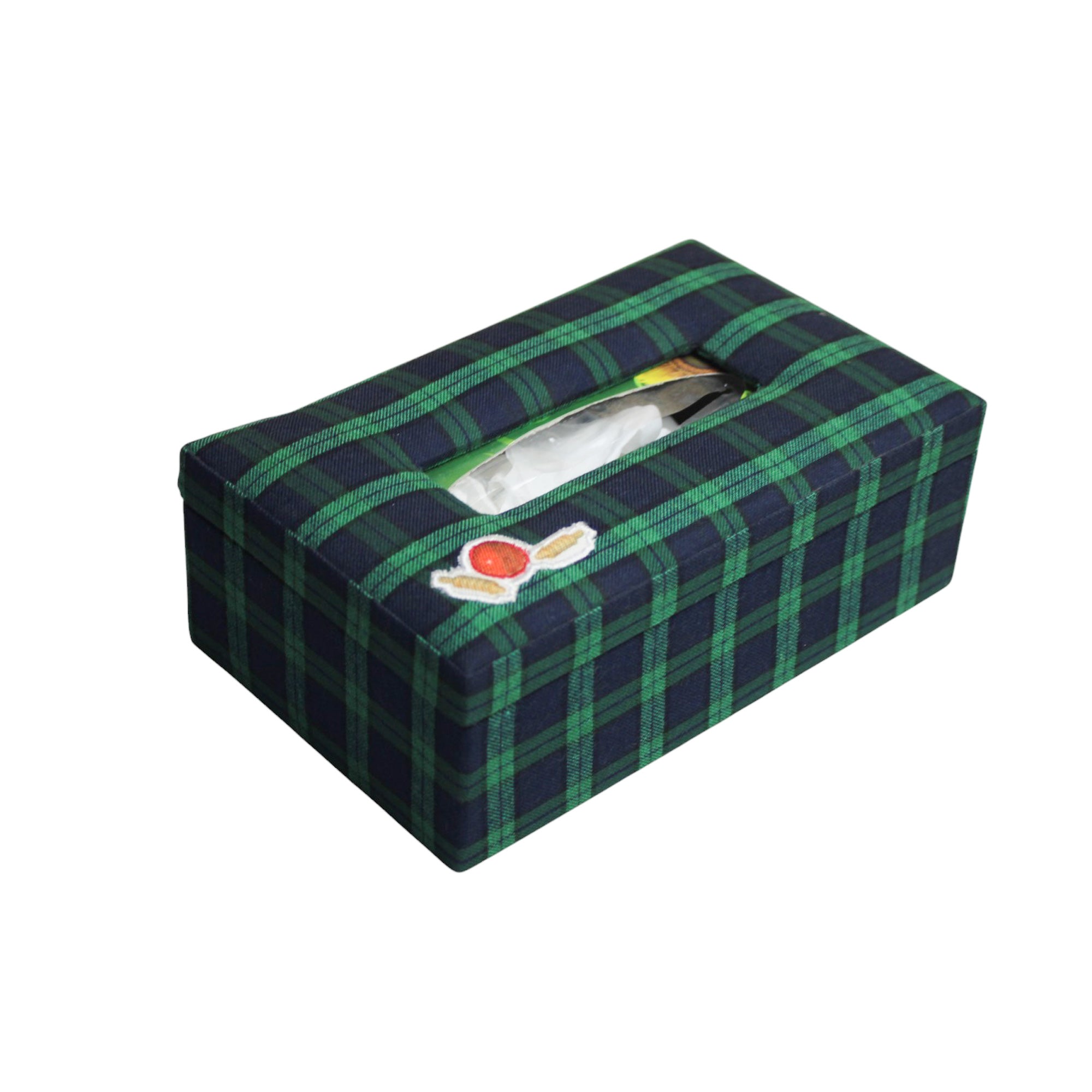 Cricket Design Tissue Box Holder