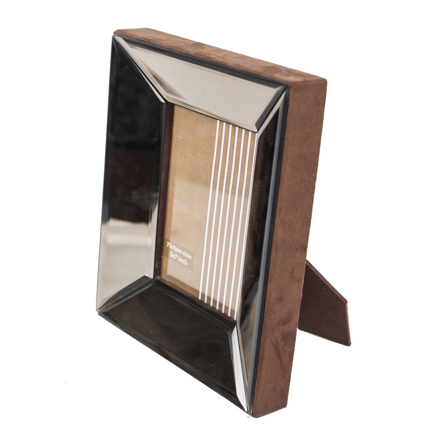 Copper Mirror Photo Frame (Picture Size: 6 x 8 Inches)