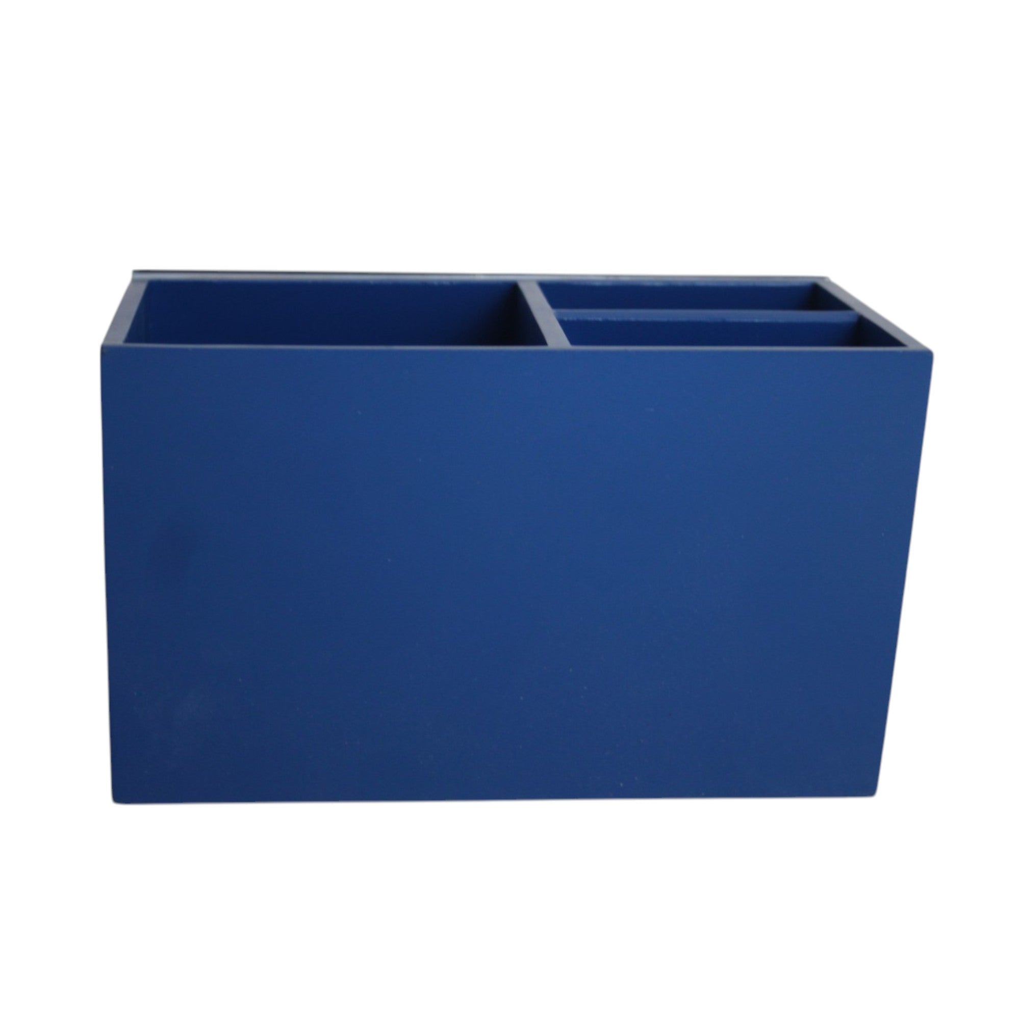 Premium Glass Stationery Desk Organizer with Cricket Design