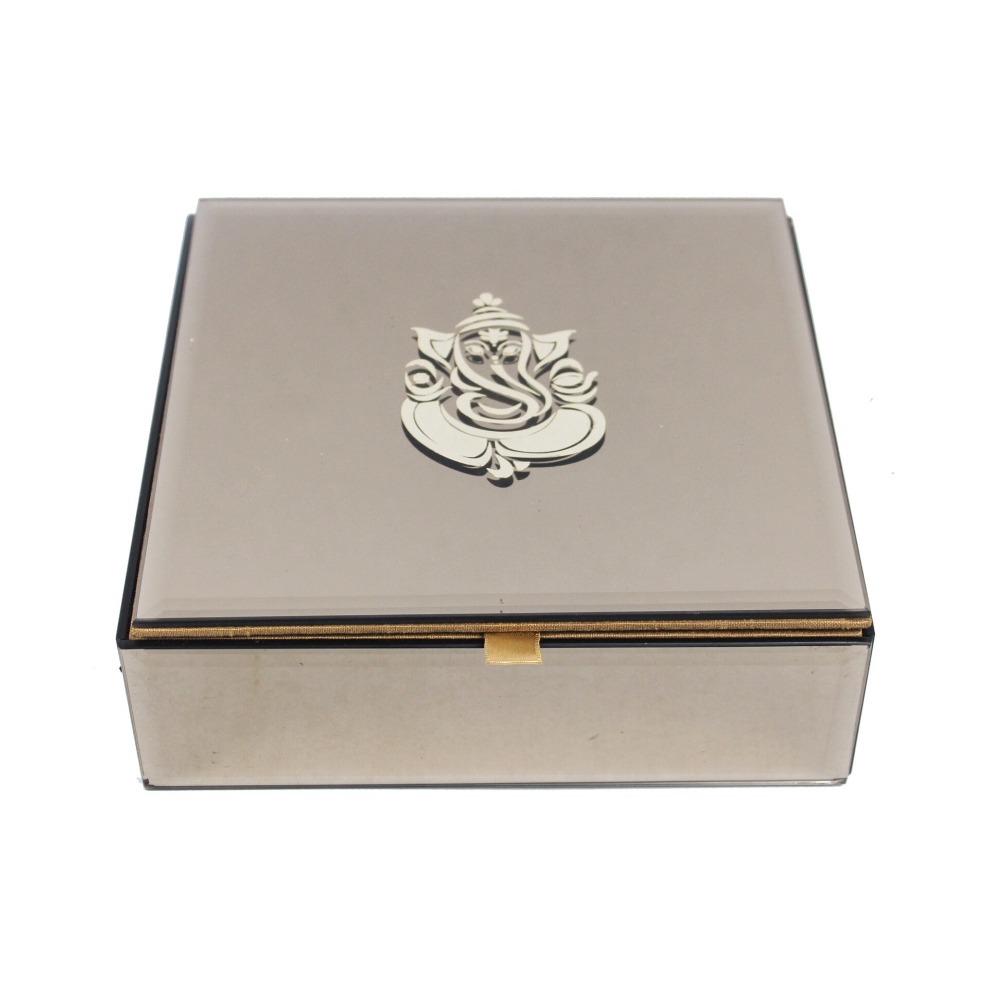 Premium Lord Ganesh with T-light & Candles Box for Diwali Gifts set