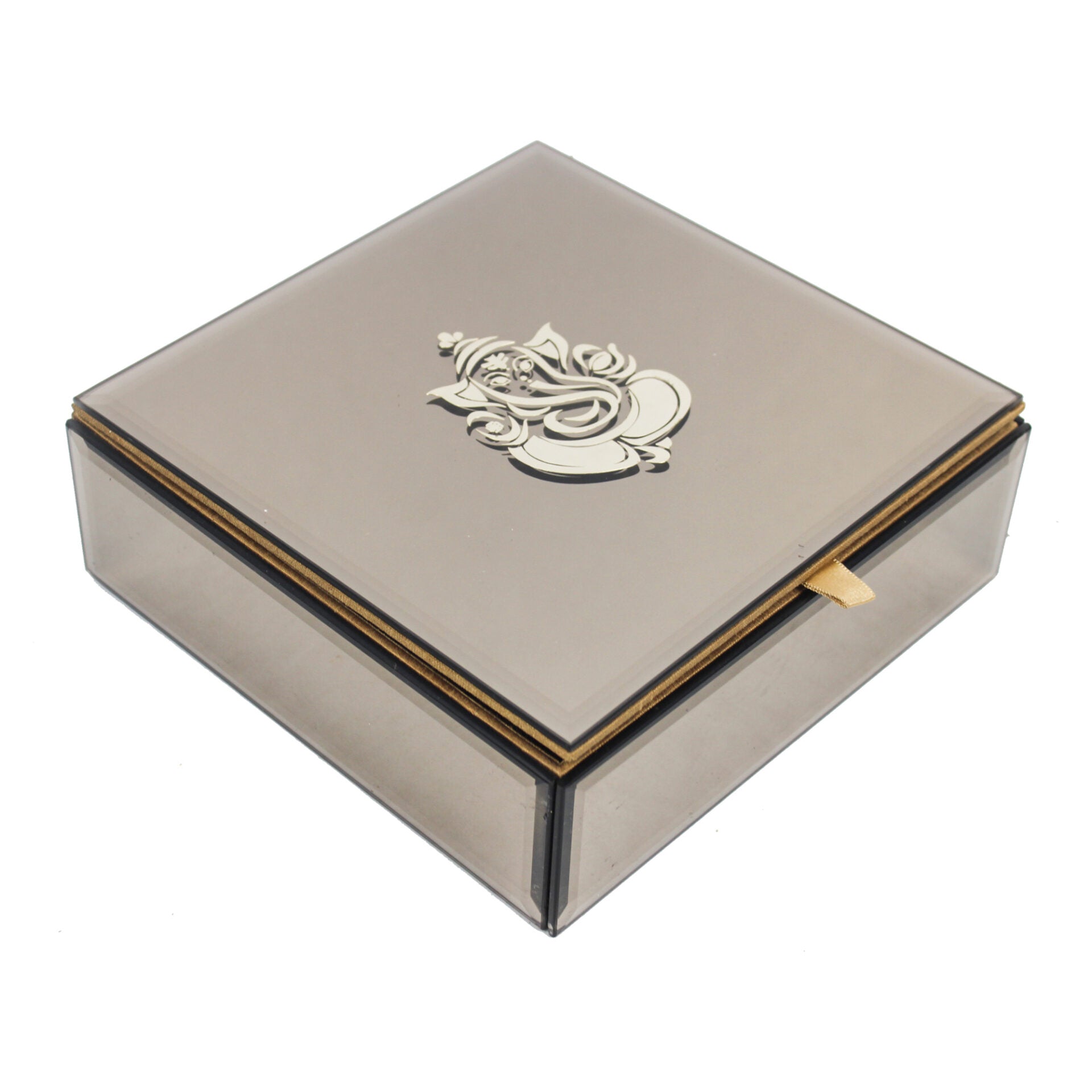 Premium Lord Ganesh with T-light & Candles Box for Diwali Gifts set