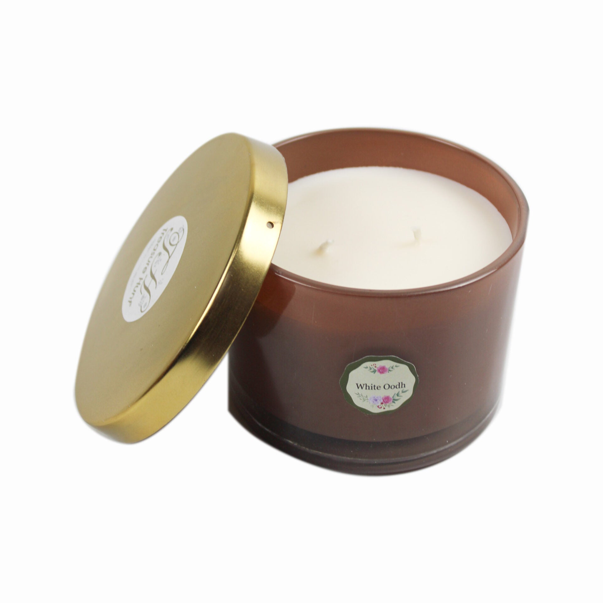 Candle 300 gms Coffee Colored Gift & Home Decor