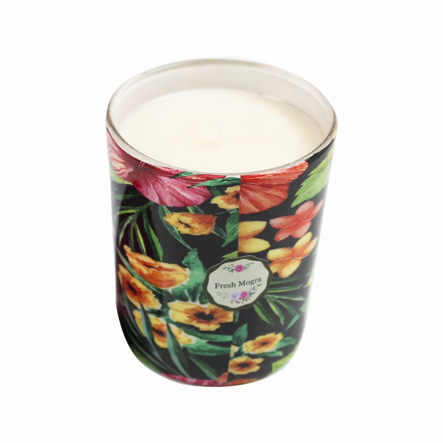 Enameled Frosted Jar Candle Gift Box for Gift & Home Decor