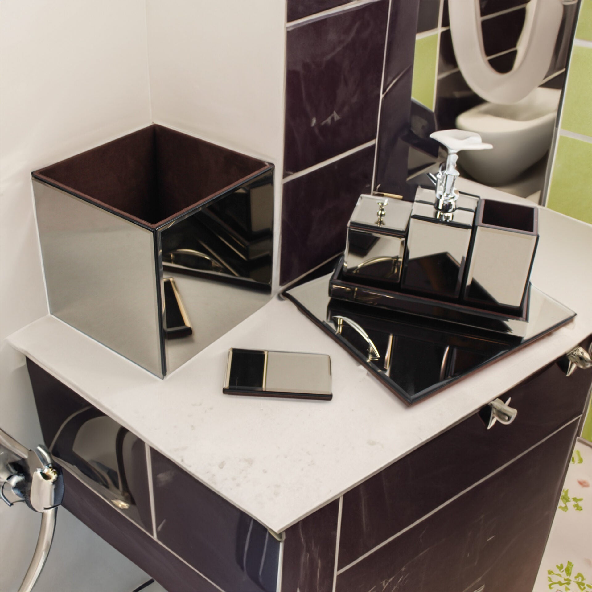 Premium 7-Pieces Bath Accessory Set for Luxury Bathrooms