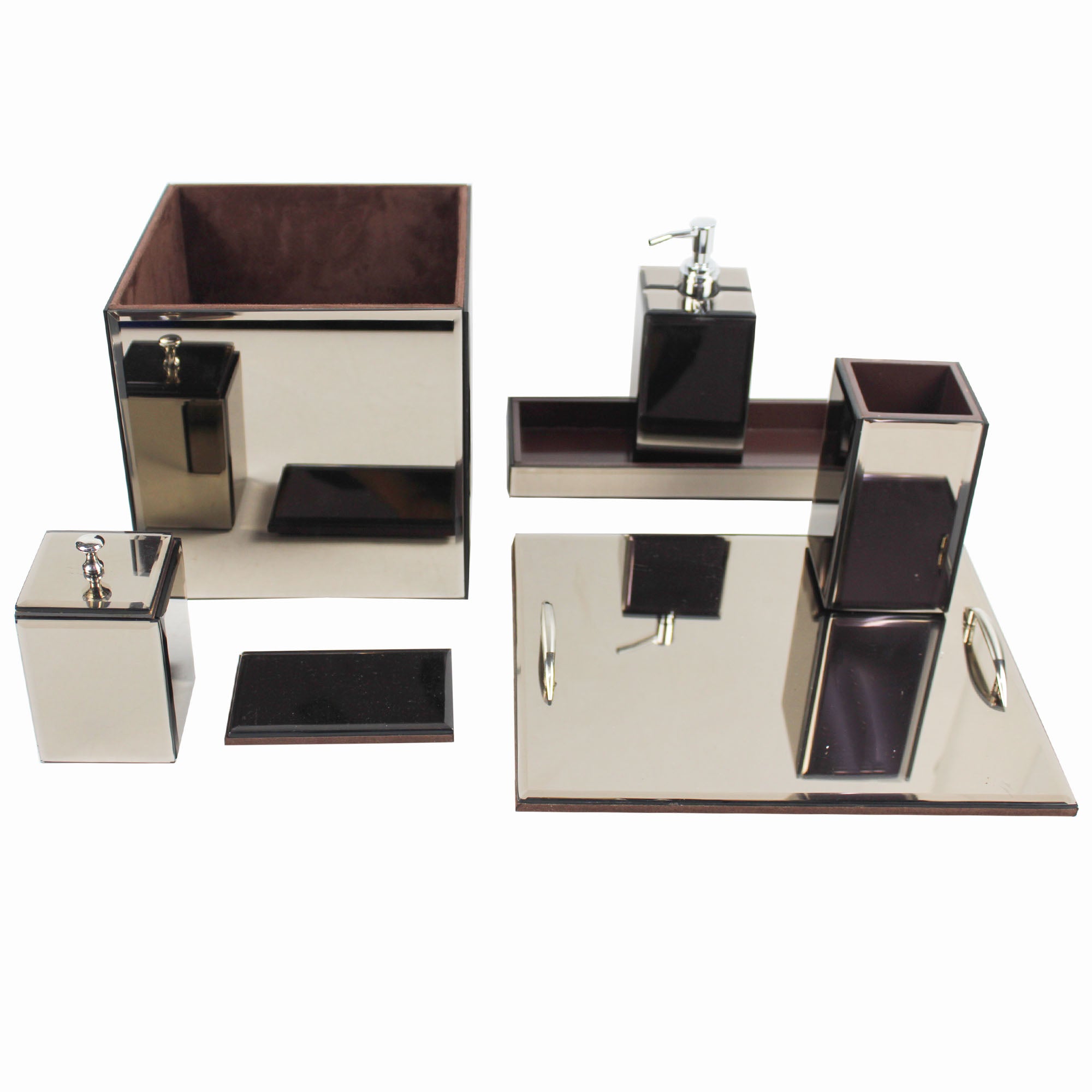 Premium 7-Pieces Bath Accessory Set for Luxury Bathrooms