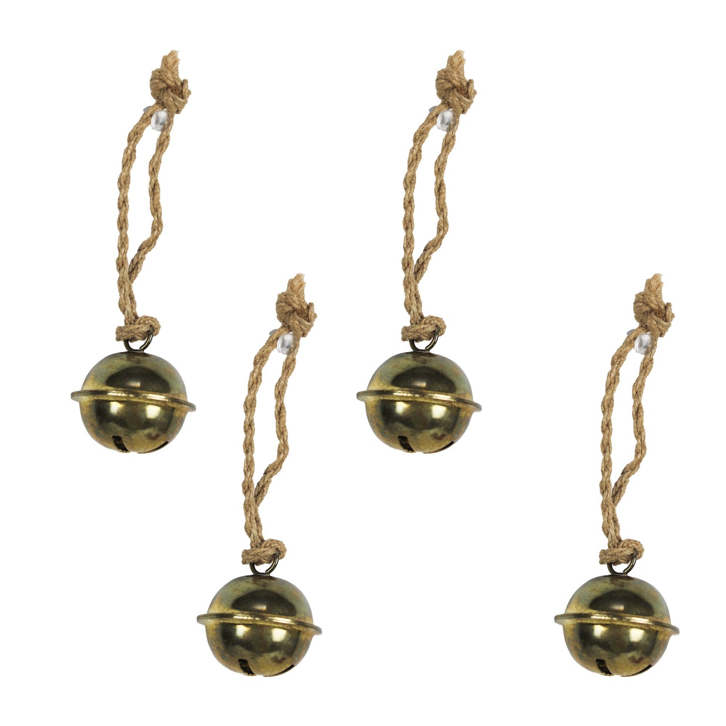 Set of 4 Bells for Christmas Tree Decoration