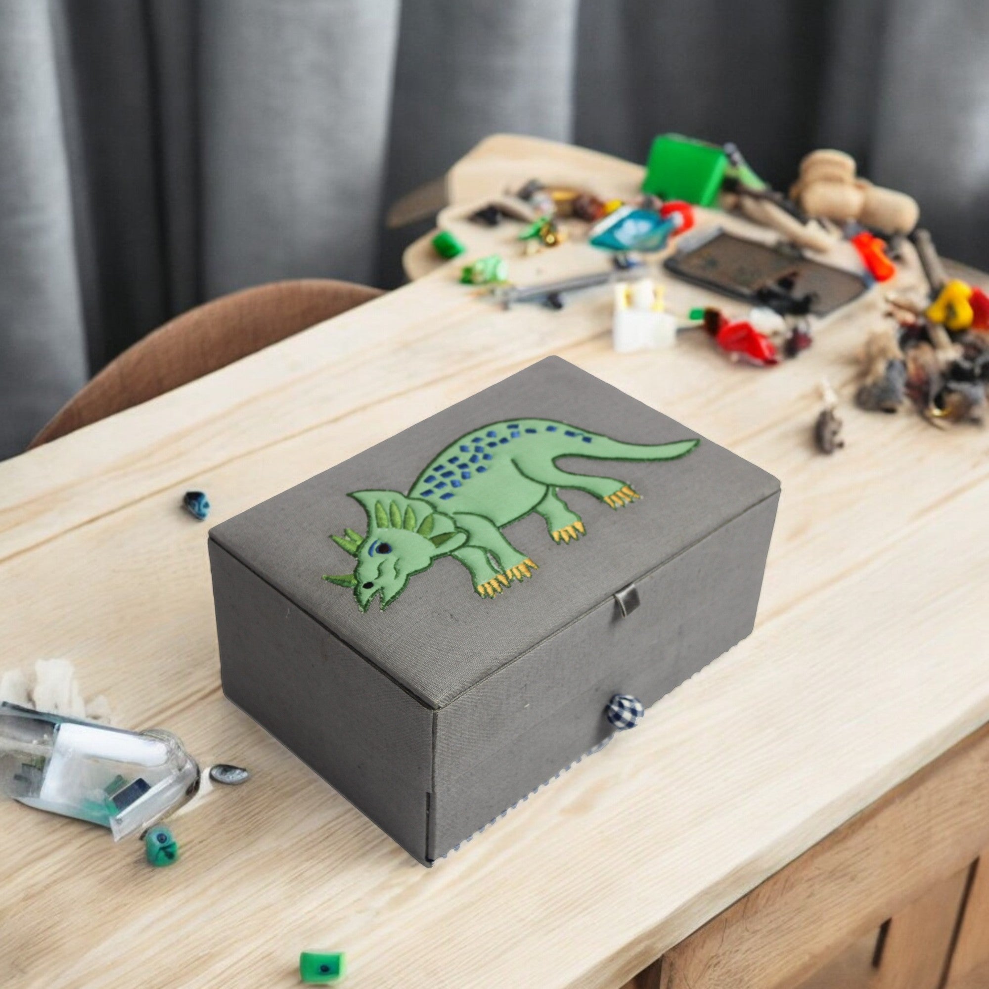 Dinosaur Design Drawer Box for Kids