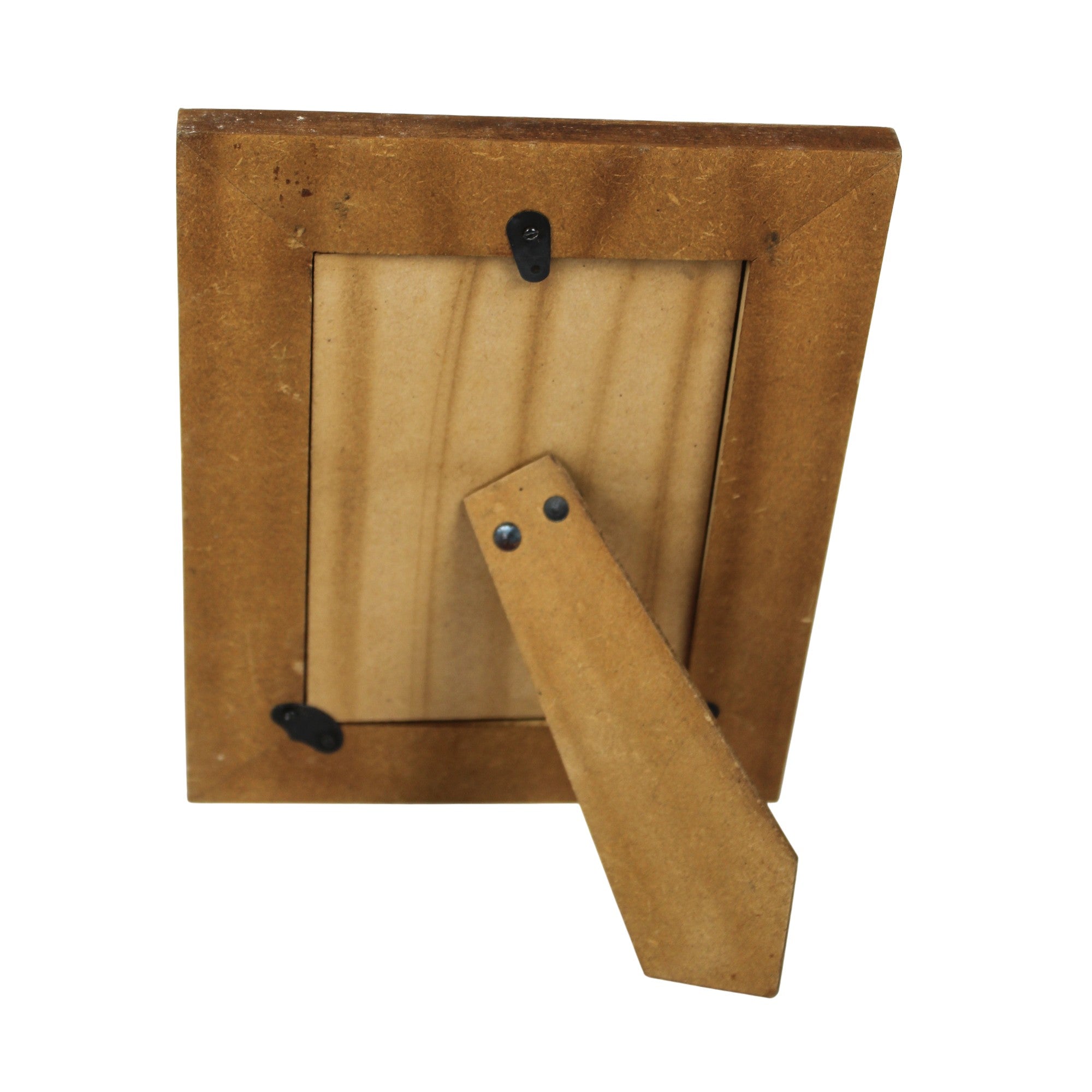 Handcrafted Malachite-Style Green Patterned Photo Frame