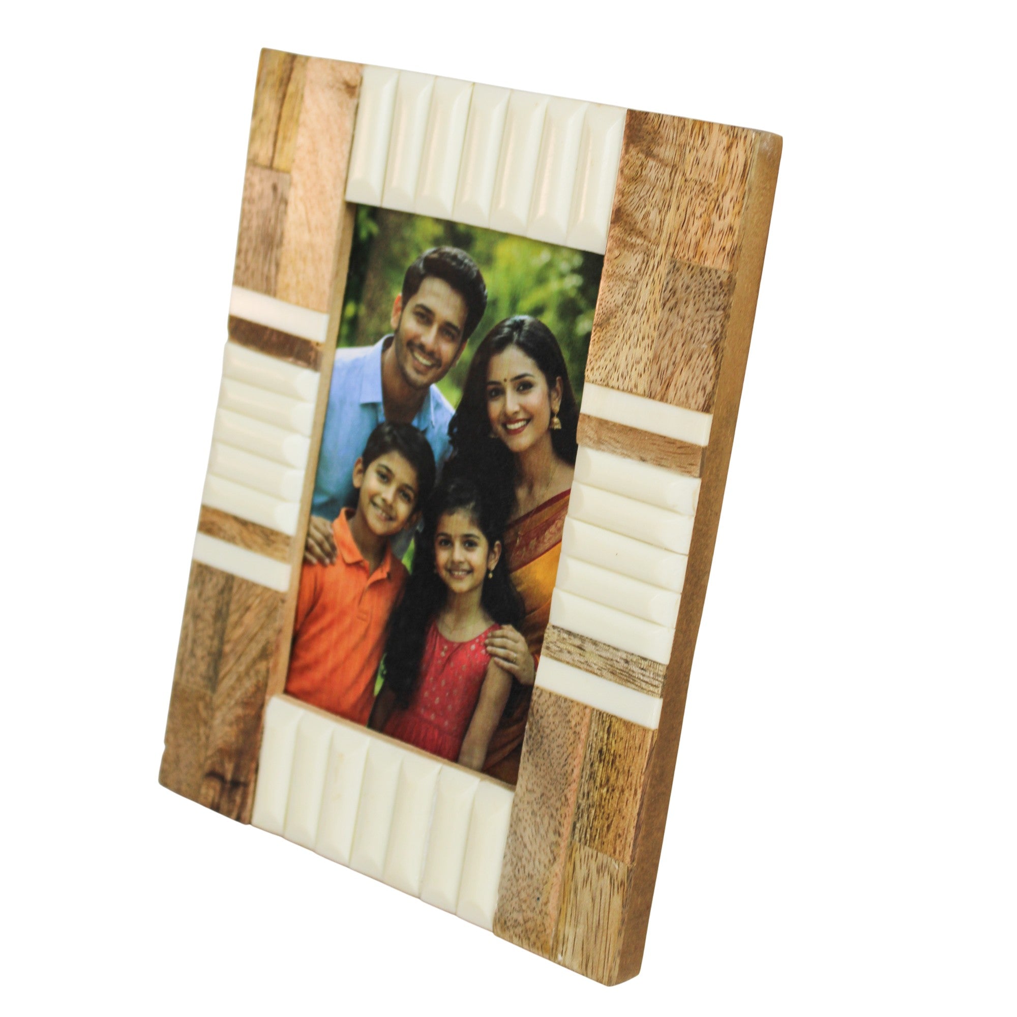 Vibrant Emerald Swirl Picture Frame