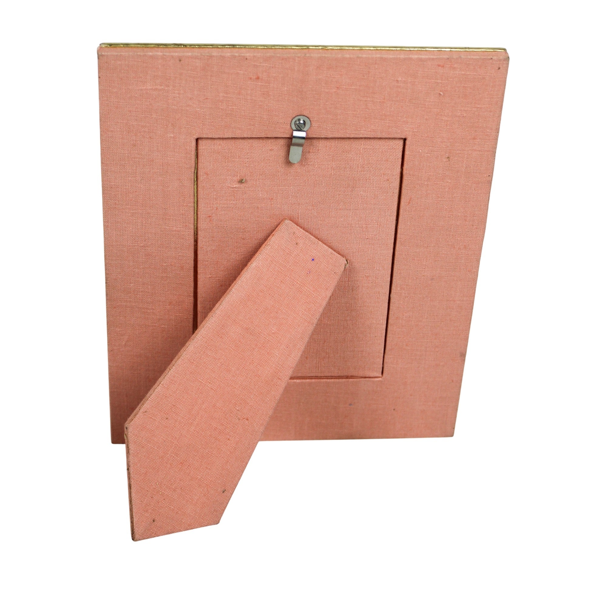 Sunset Blush Dual-Tone Velvet Photo Frame