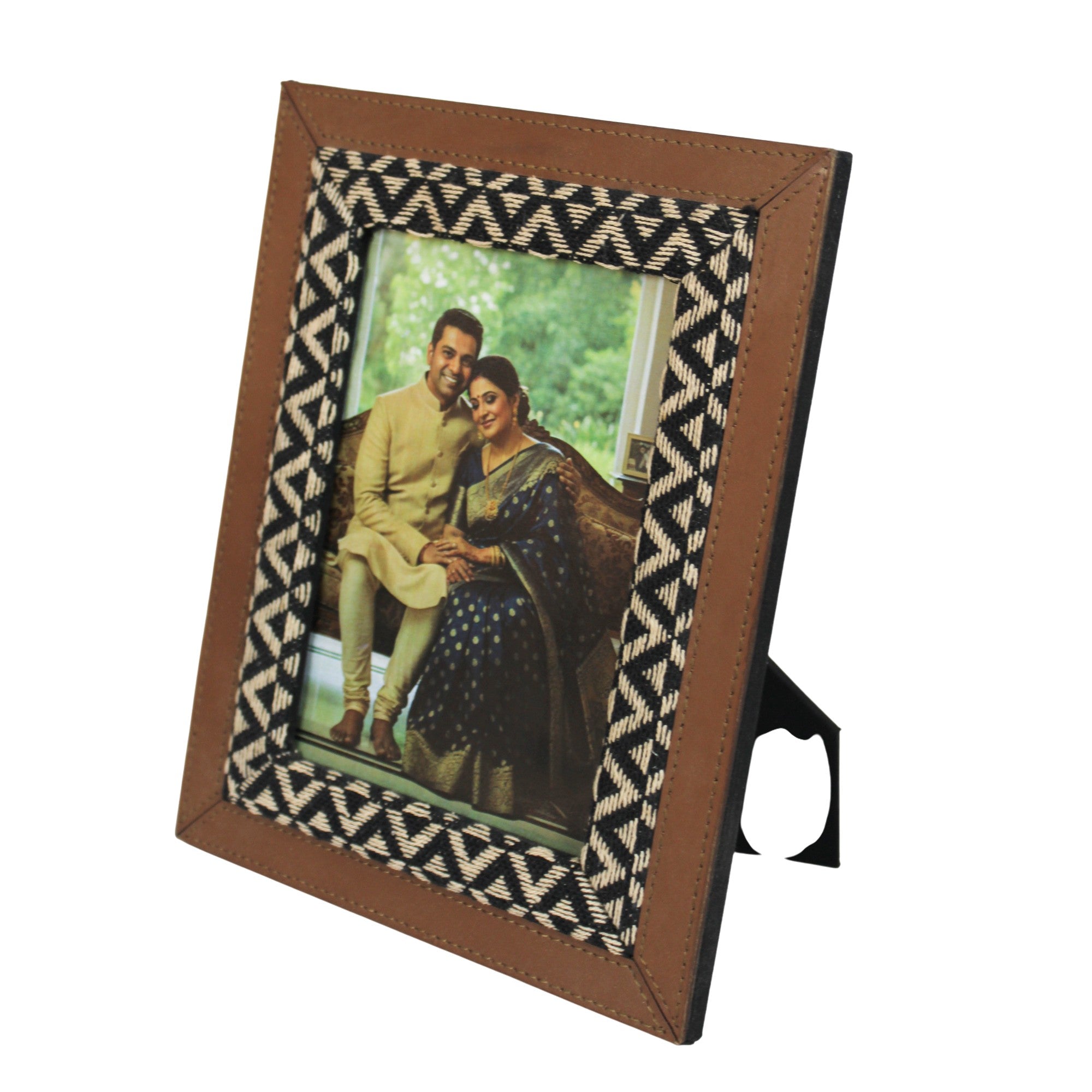 Embossed Floral Photo Frame