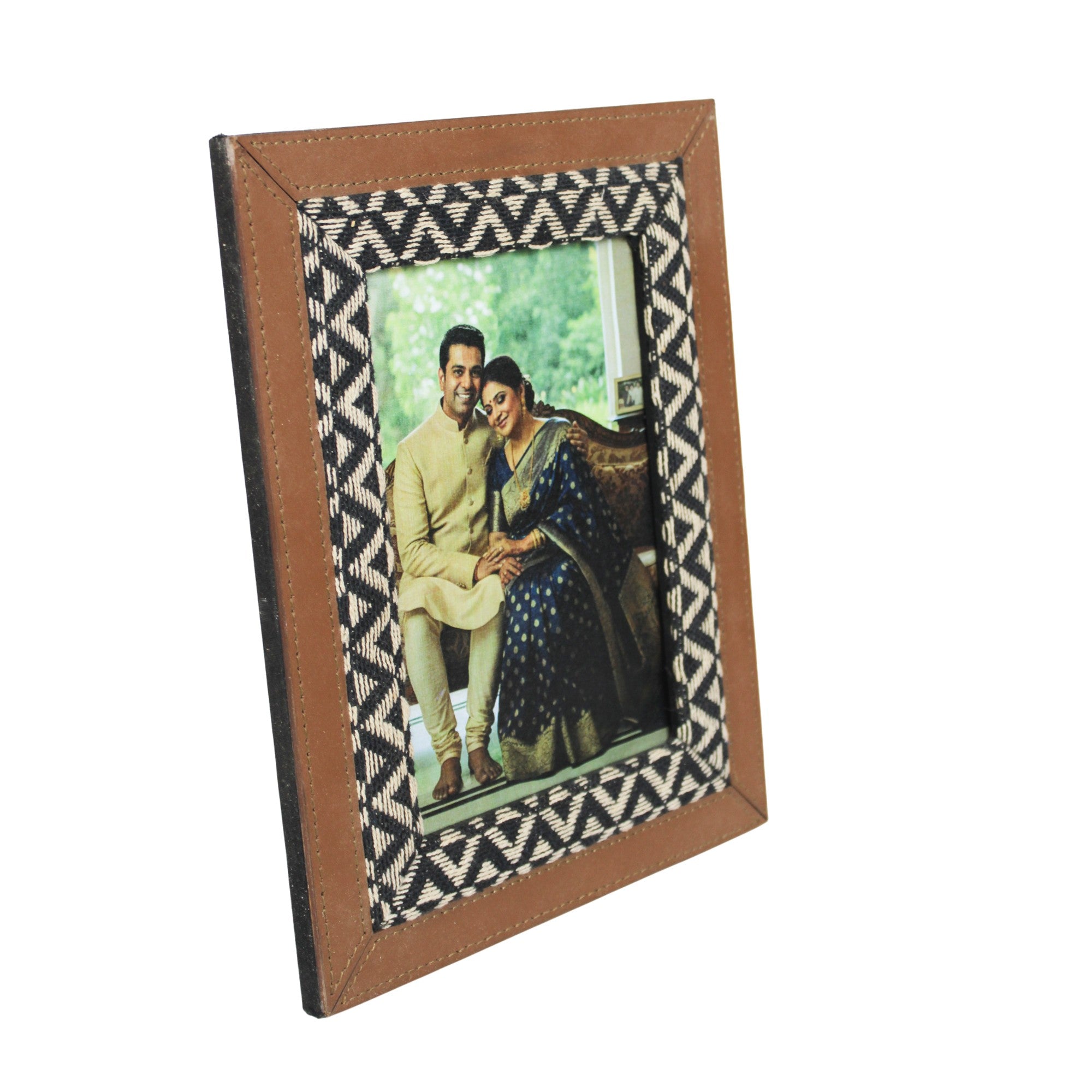 Embossed Floral Photo Frame