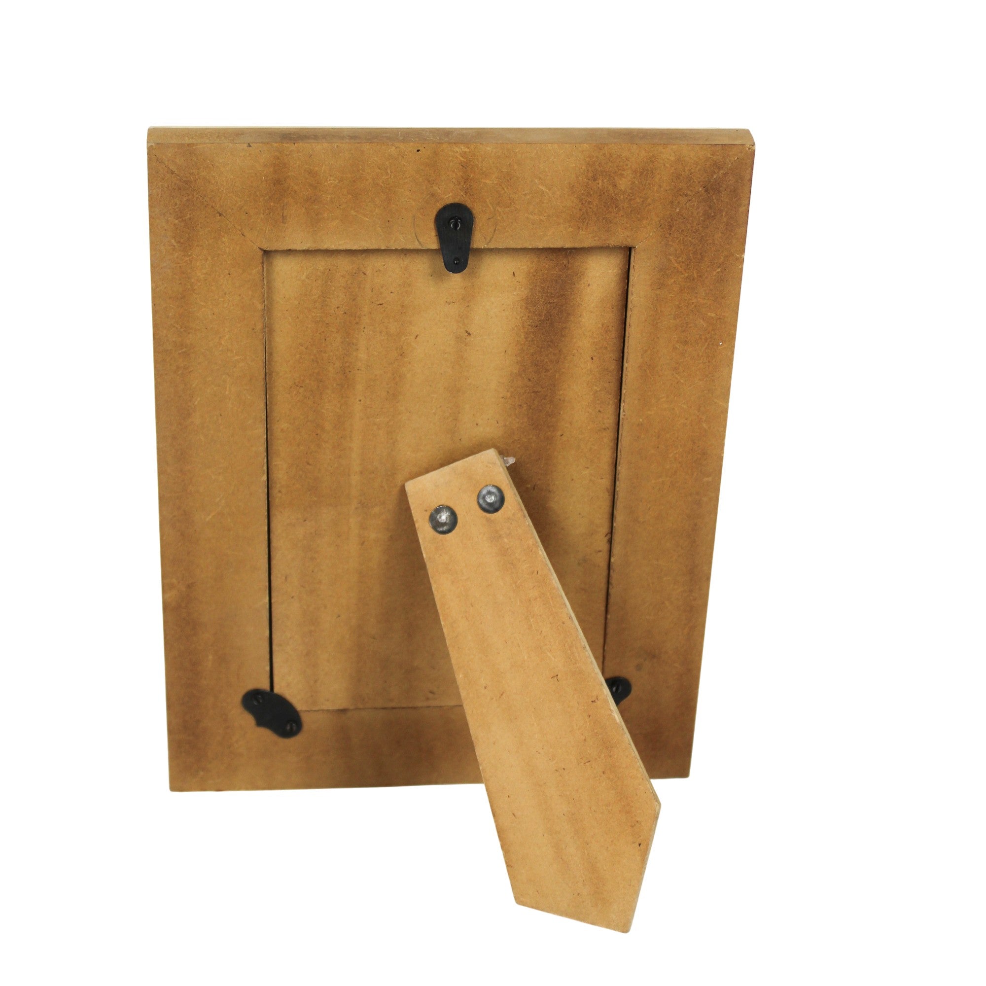 Linear Horizon Wood and Bone Inlay Photo Frame