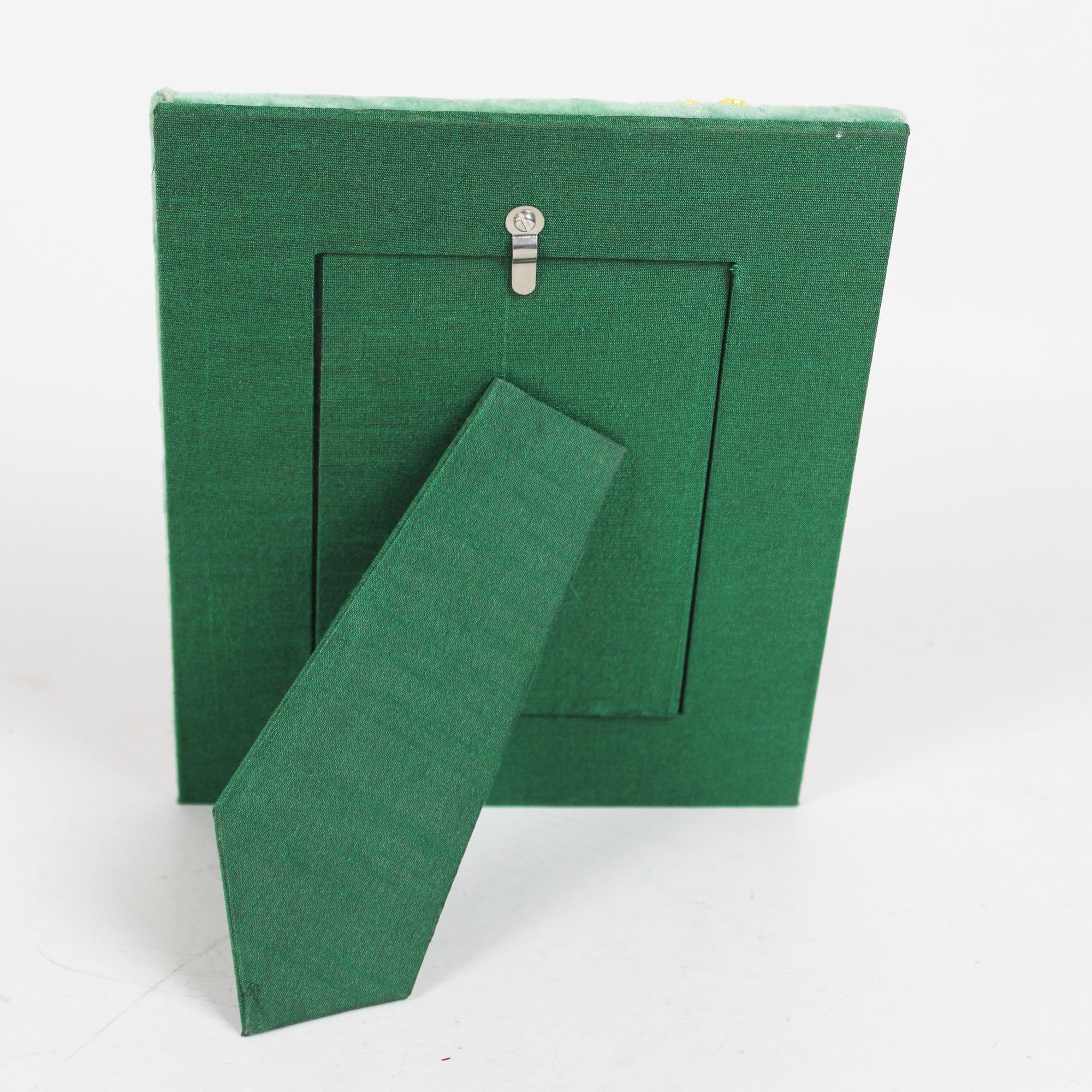 Garden Bloom Mint Velvet & Beaded Photo Frame