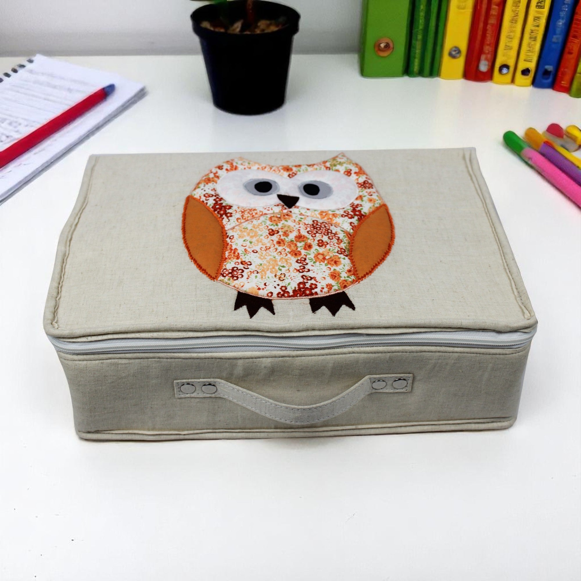Owl Design Suitcase for Kids