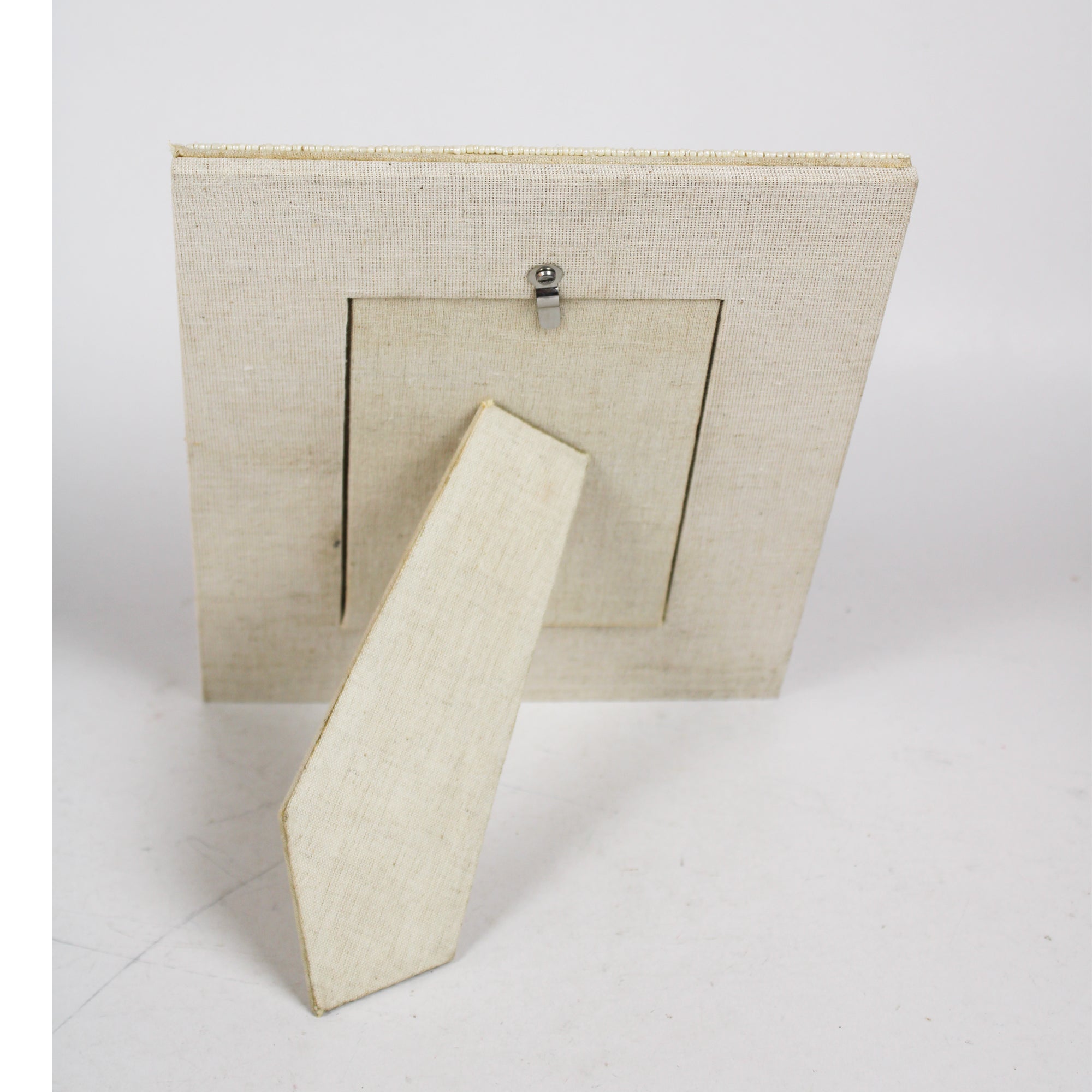 Handcrafted Artisanal Shell & Bead Photo Frame