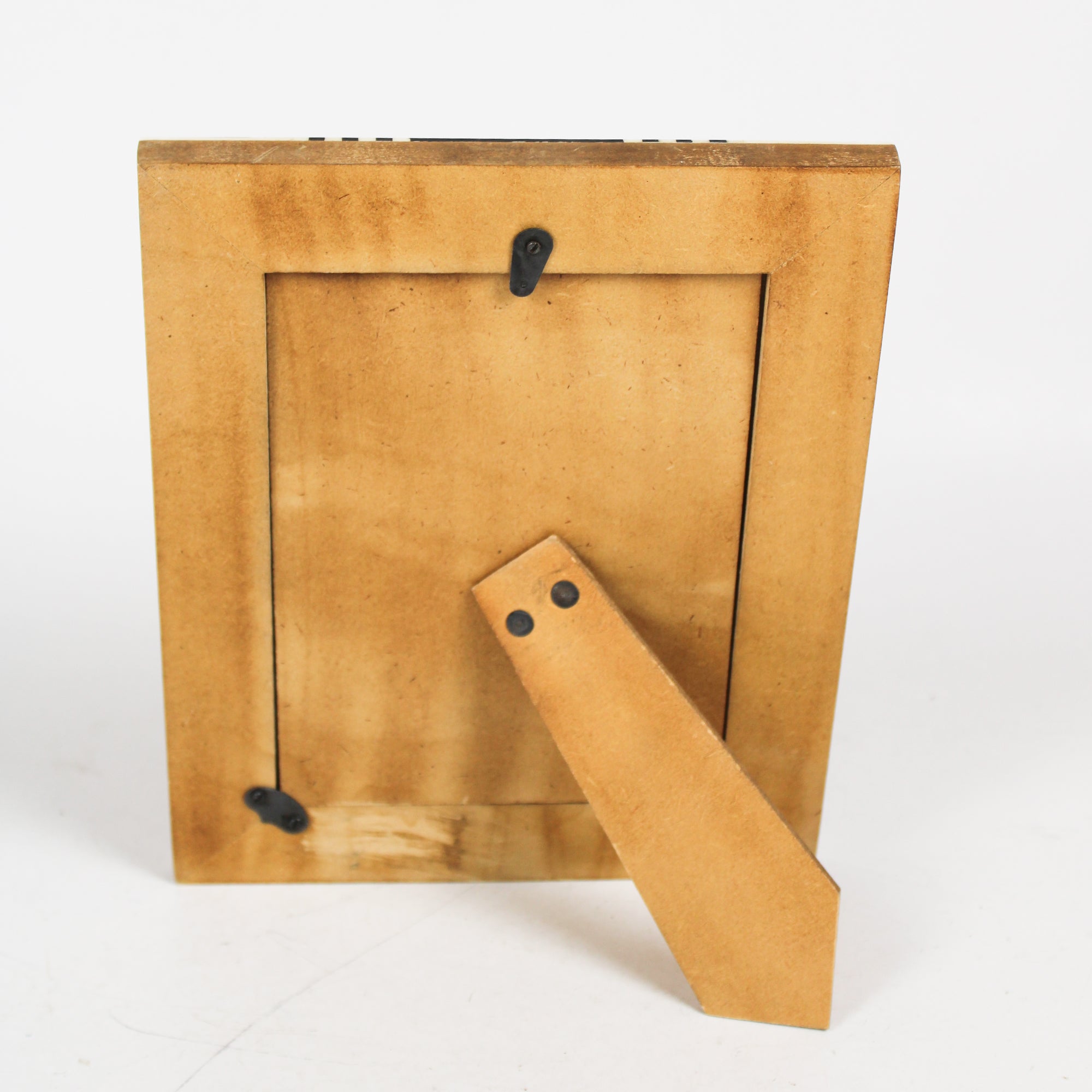 Handcrafted Bold Monochrome Geometric Photo Frame