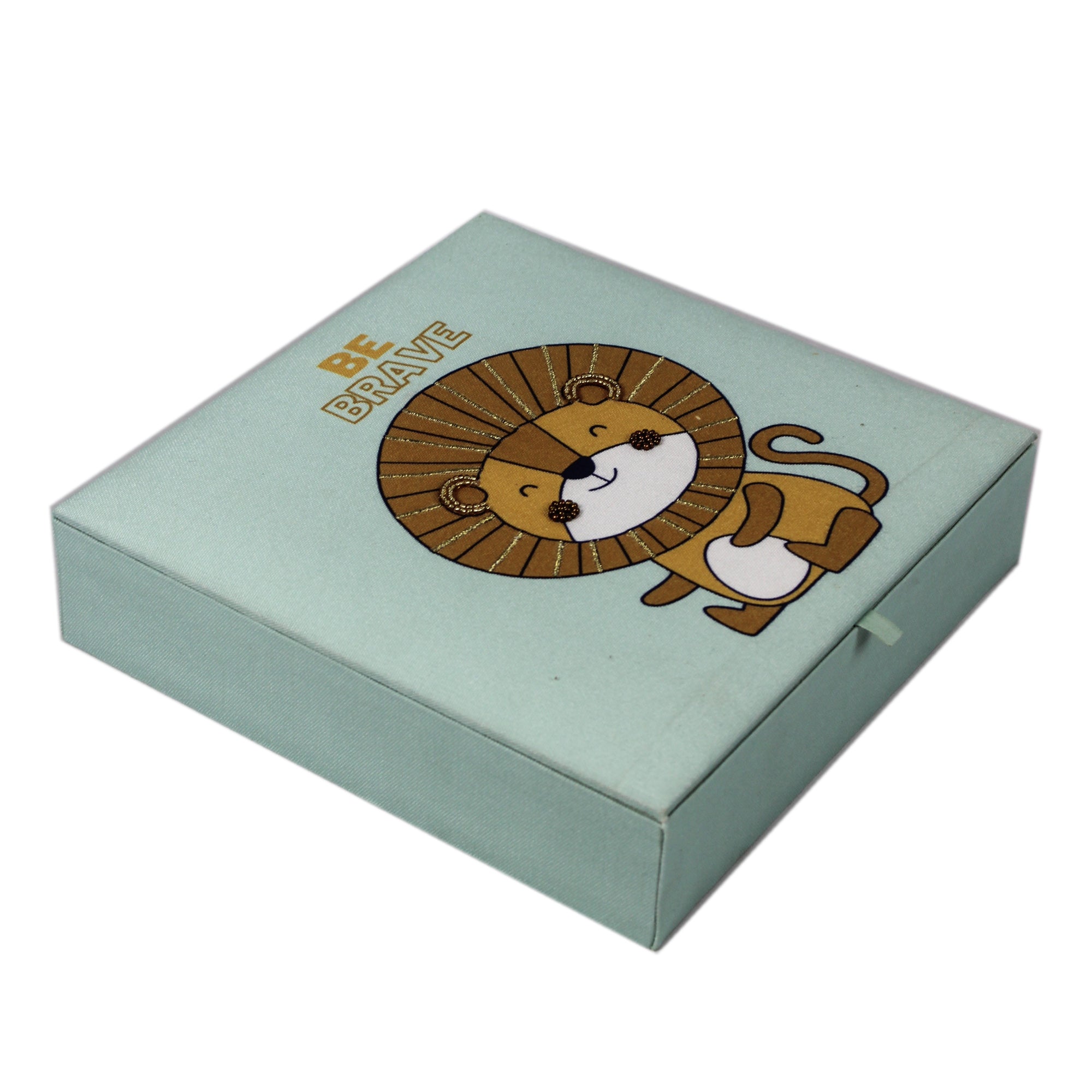 Lion Design Magazine Holder & Stationery Organizer (Set of 2)