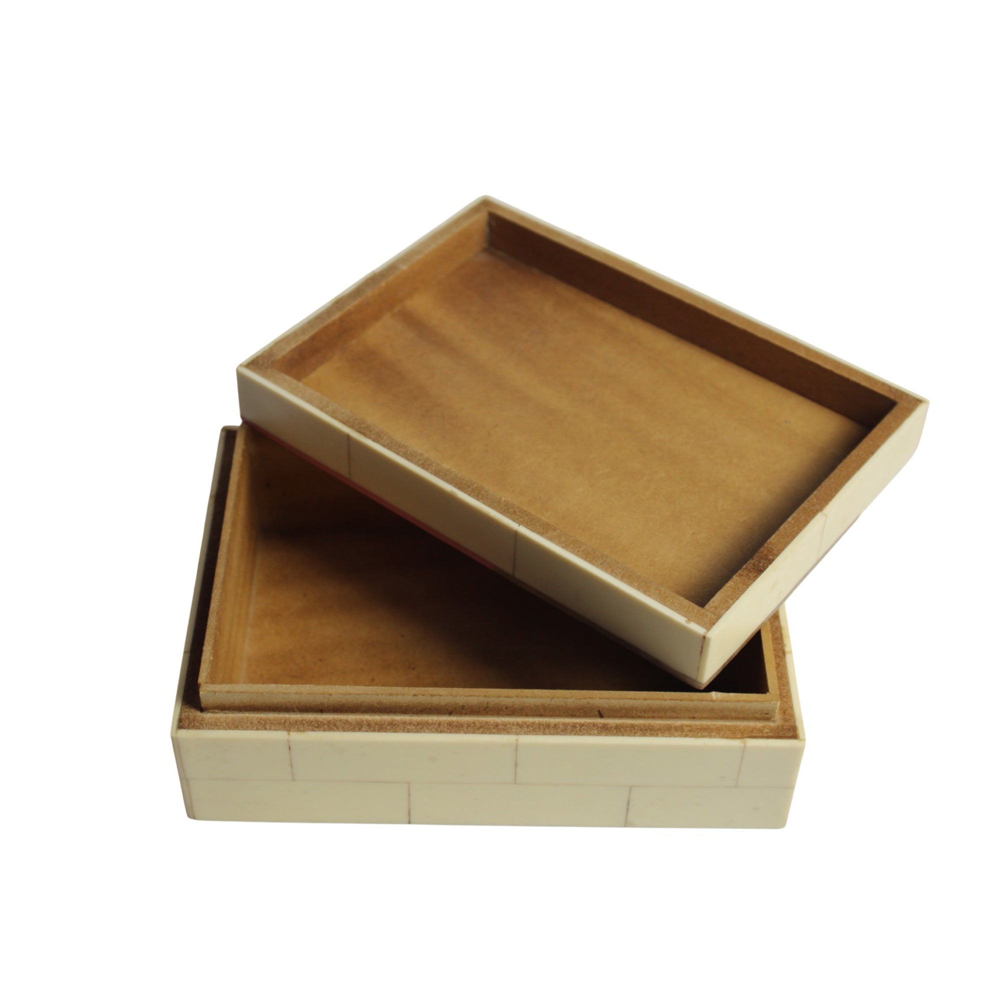 Geometric Fusion Inlay Jewellery Box