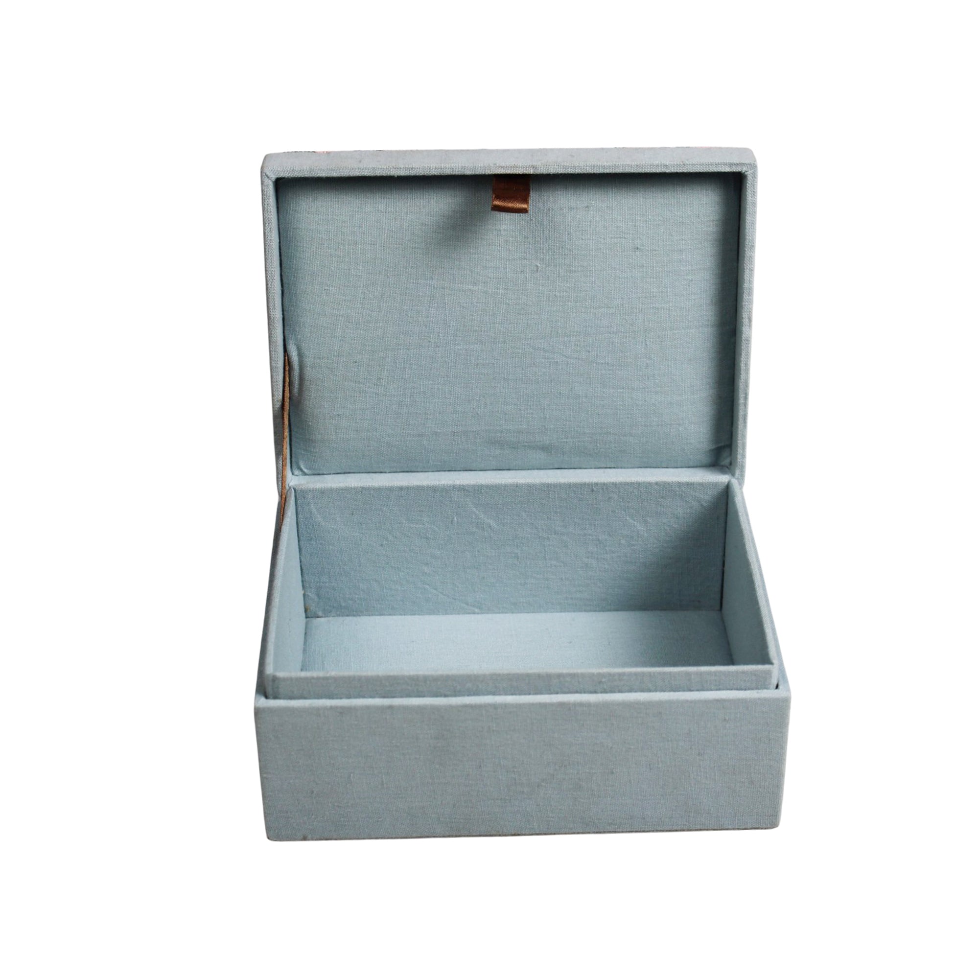 Harlequin Checkered Beaded Jewellery Box