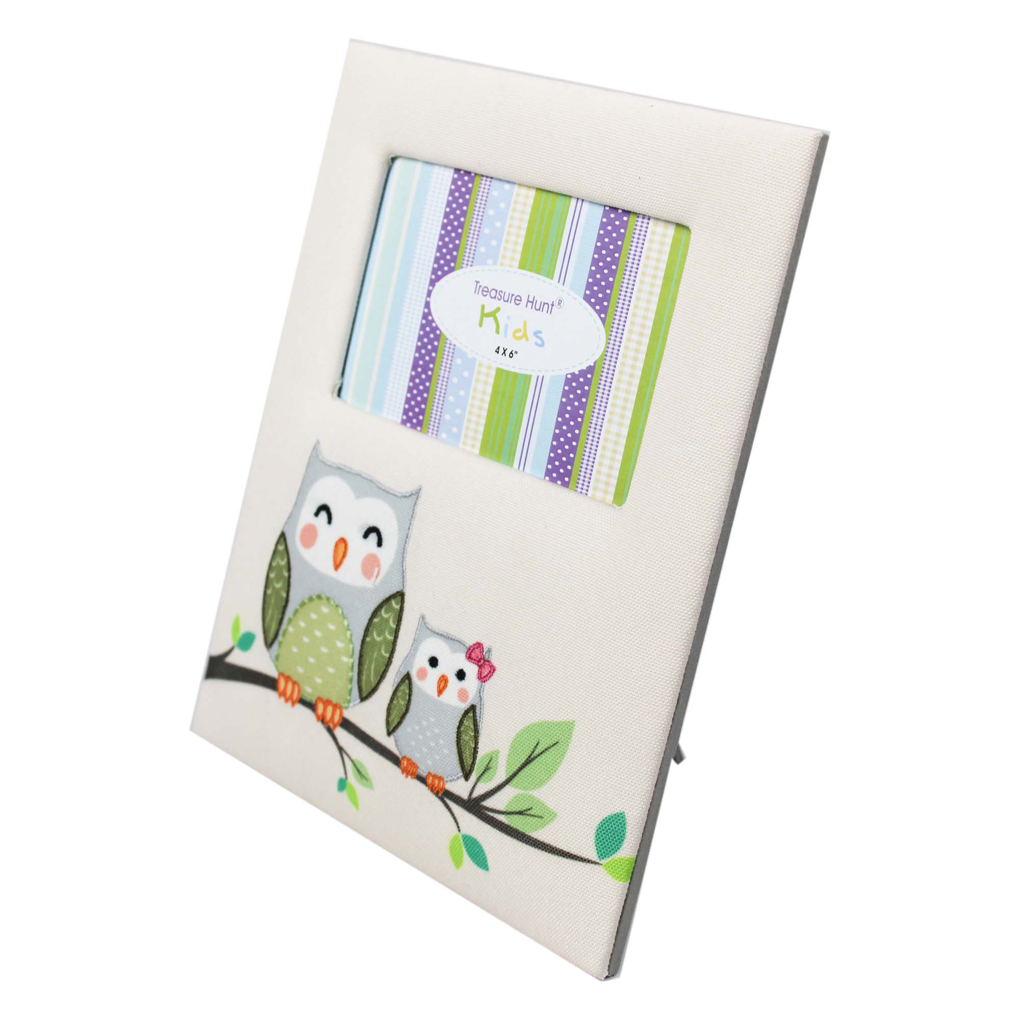 Multicolored Owl Design Photo-Frame for Kids