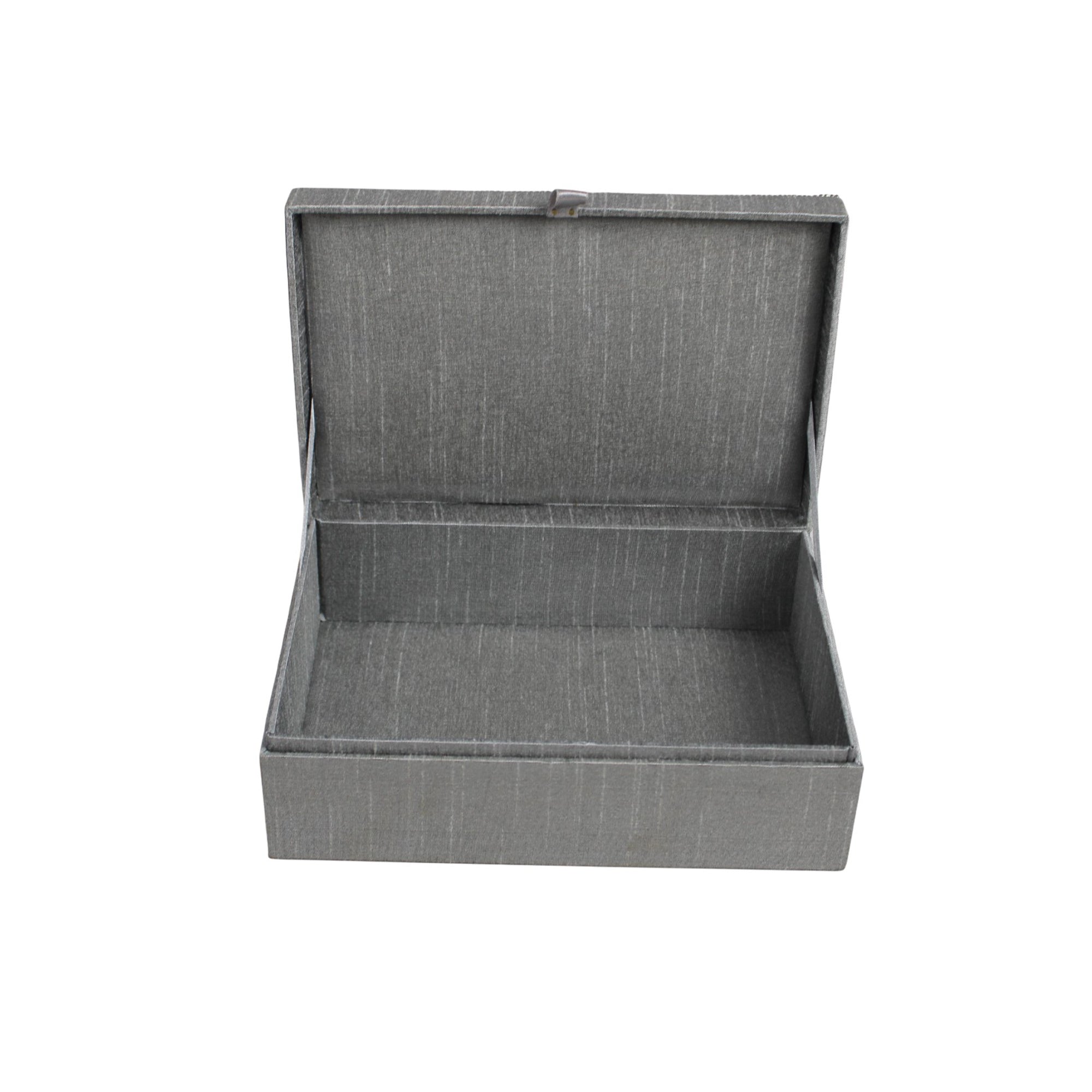 Shimmering Zebra Beaded Jewellery Box