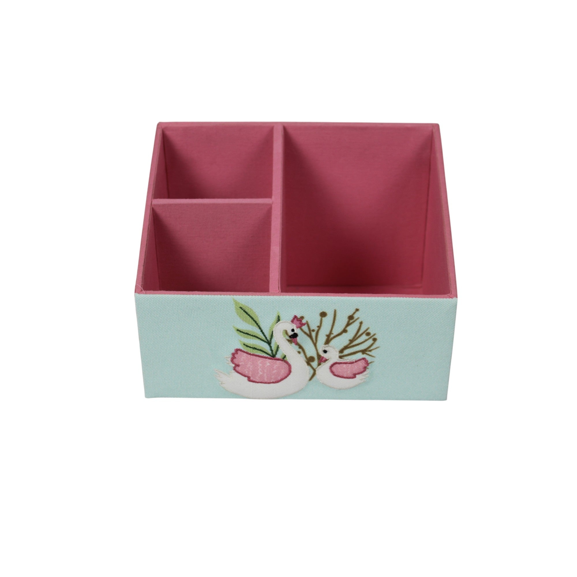 Kids Stationery Holder with Swan Design