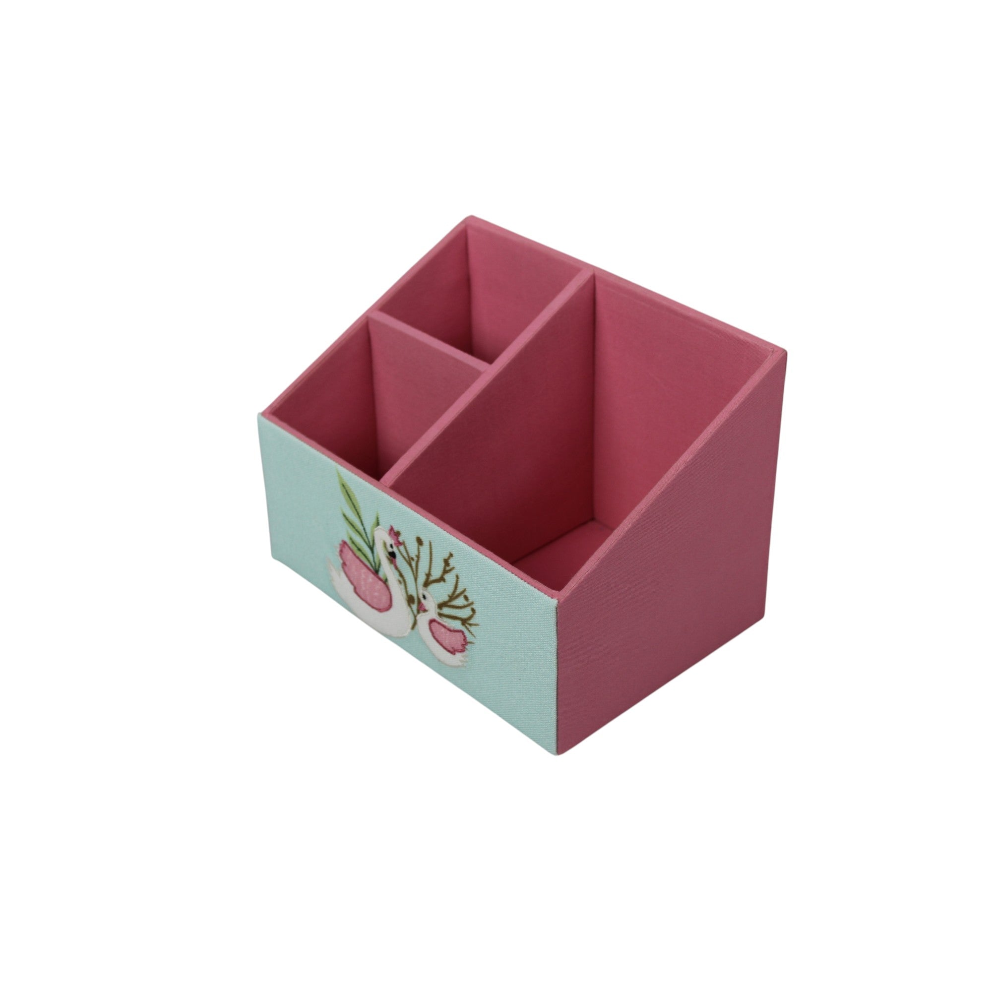 Kids Stationery Holder with Swan Design
