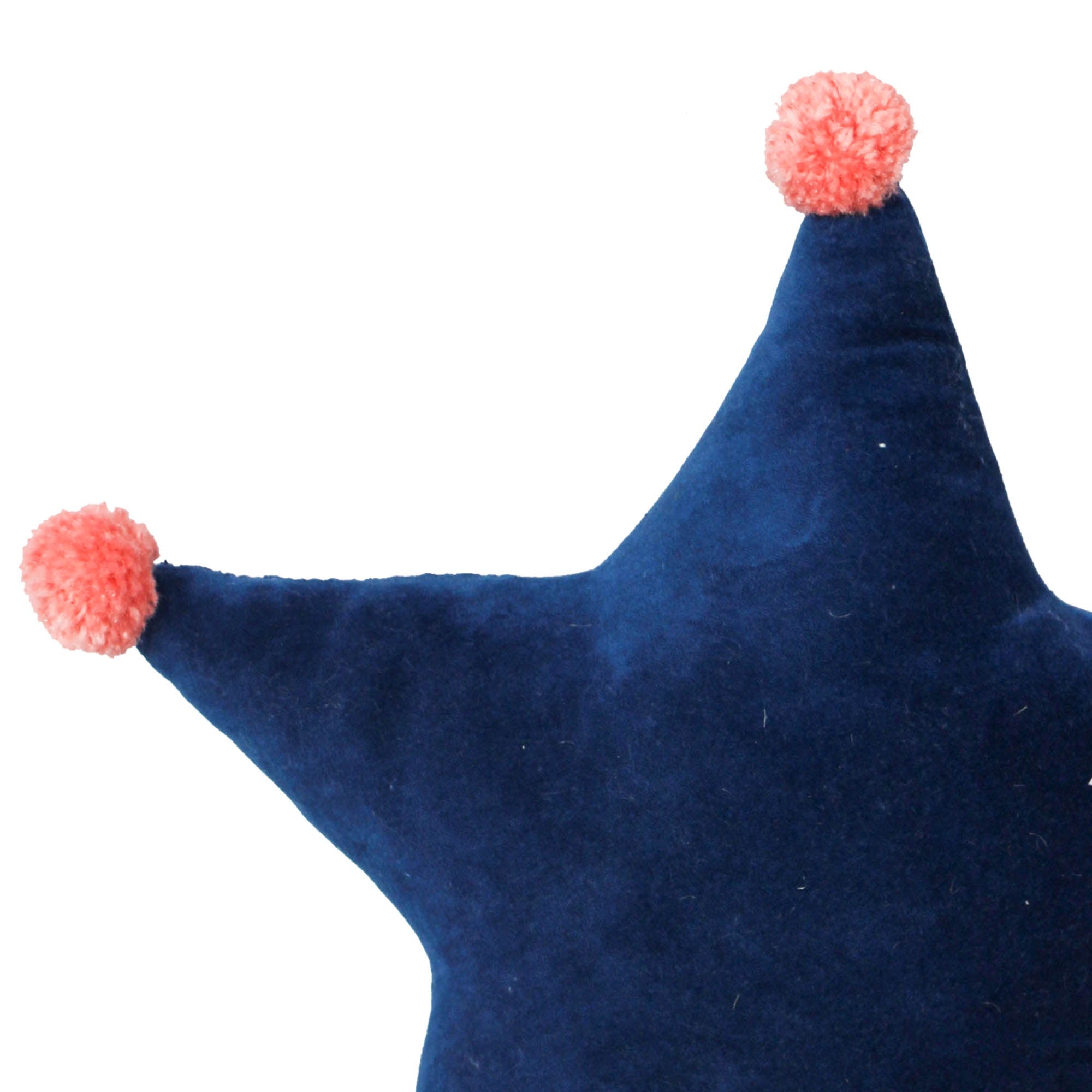 Star Shaped Velvet Cushion
