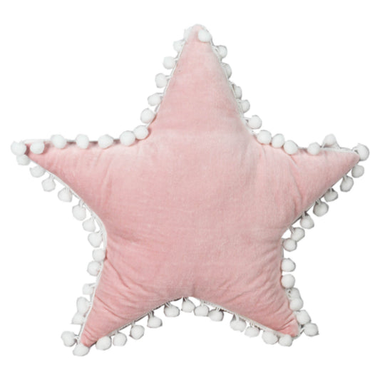 Soft Velvet Star Cushion