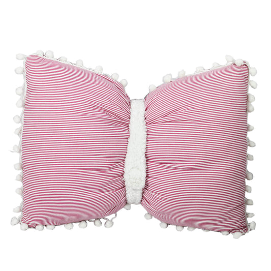 Pink & White Cushion