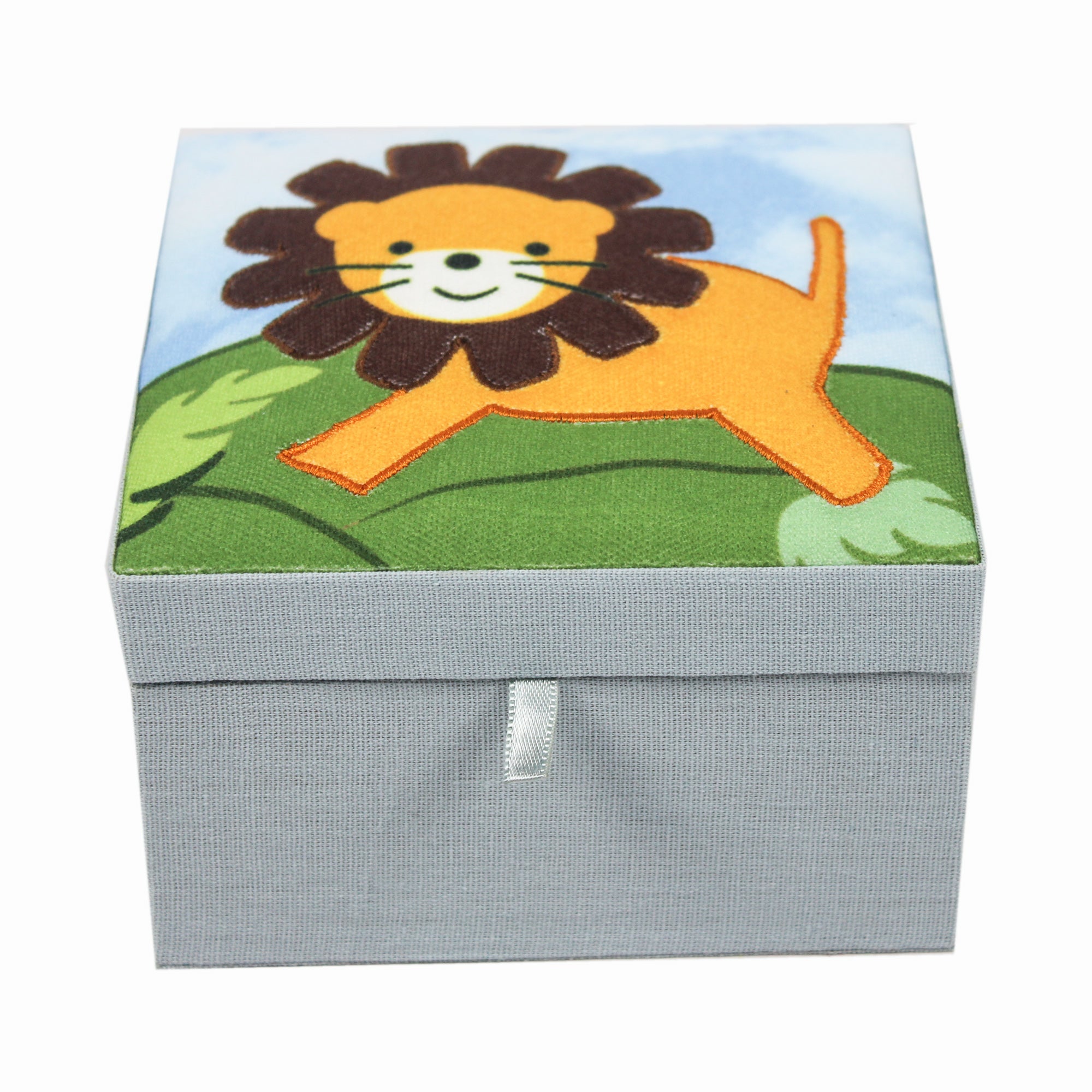  Lion Print Design Stationery Box for Kids 