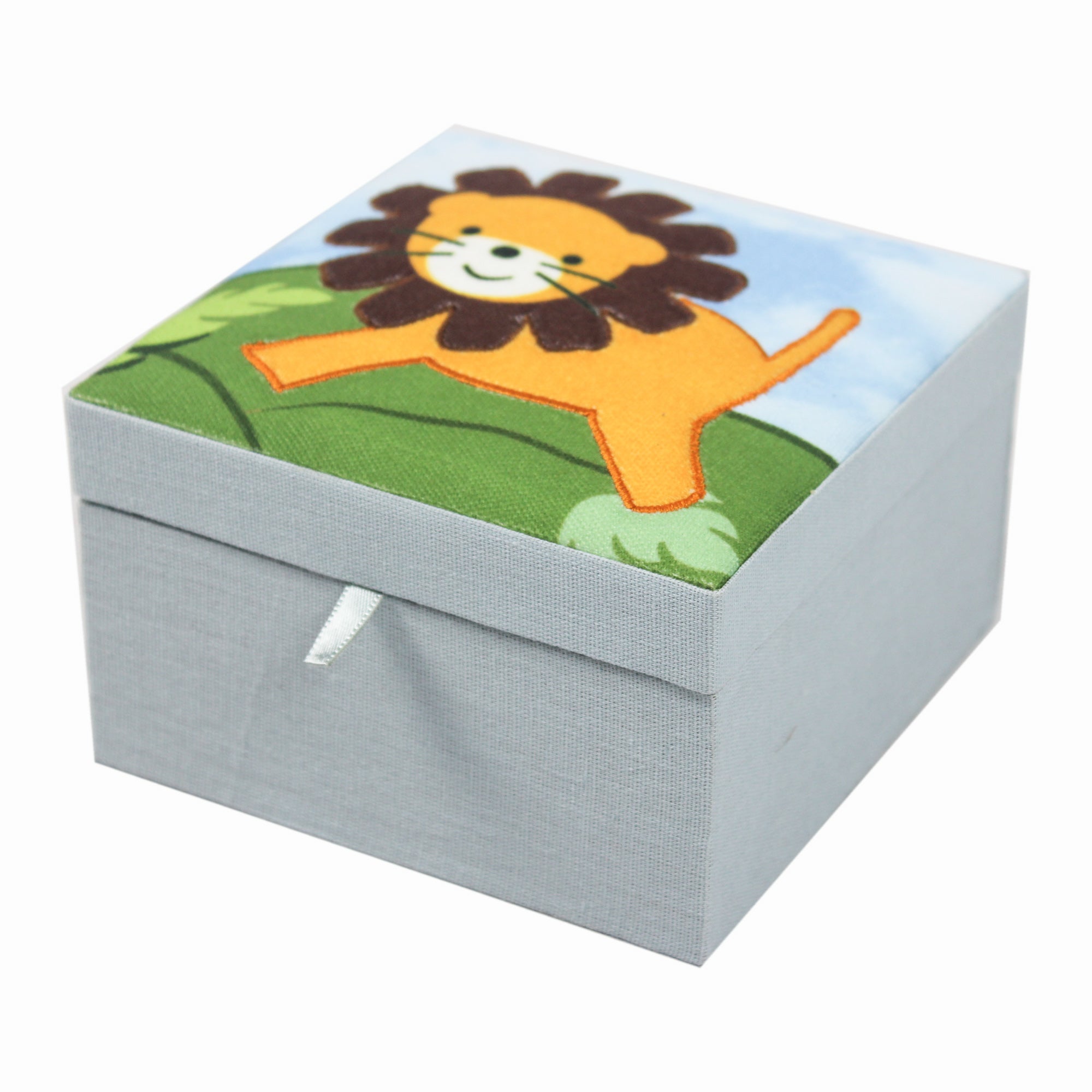  Lion Print Design Stationery Box for Kids 