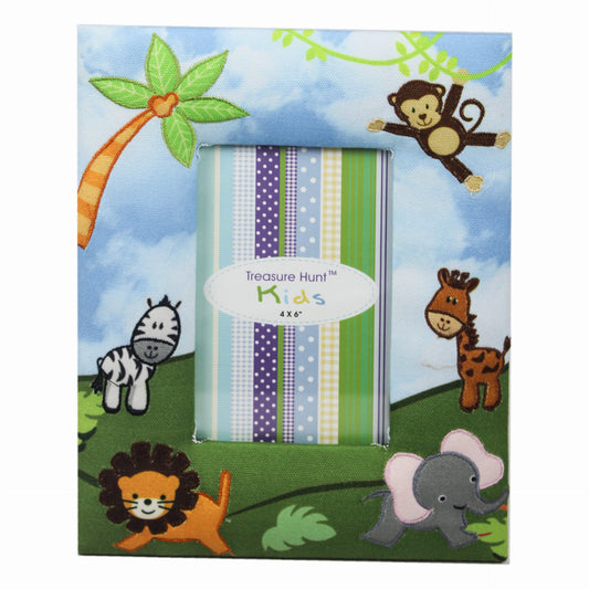 Multicolored Wild Animals Photo Frame