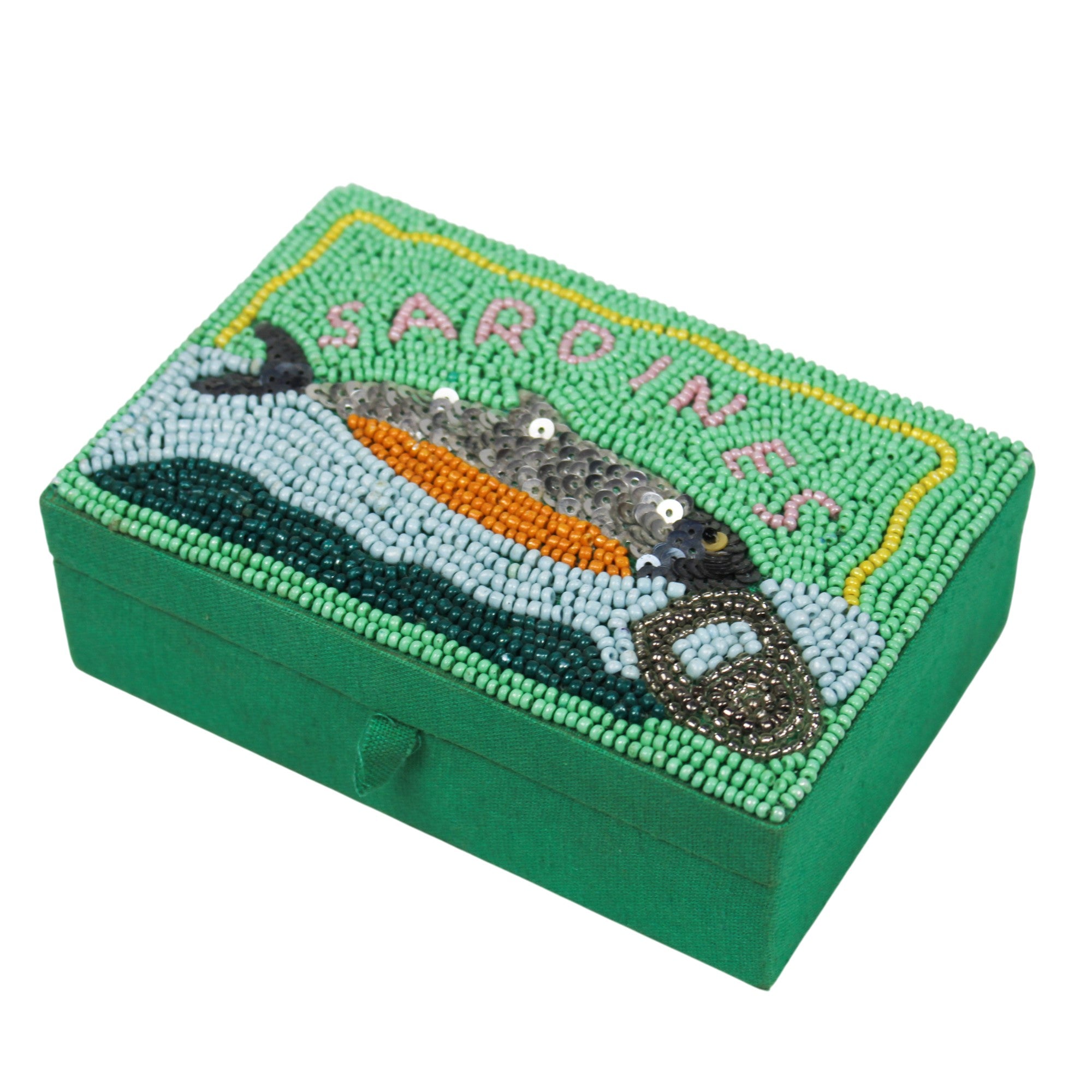 Whimsical Beaded Jewellery Box